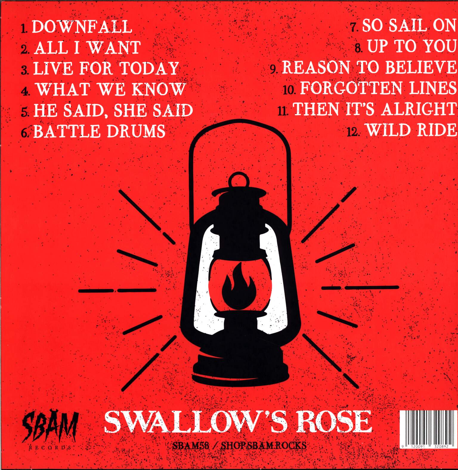 Swallow's Rose: Downfall, 1×LP (Vinyl)