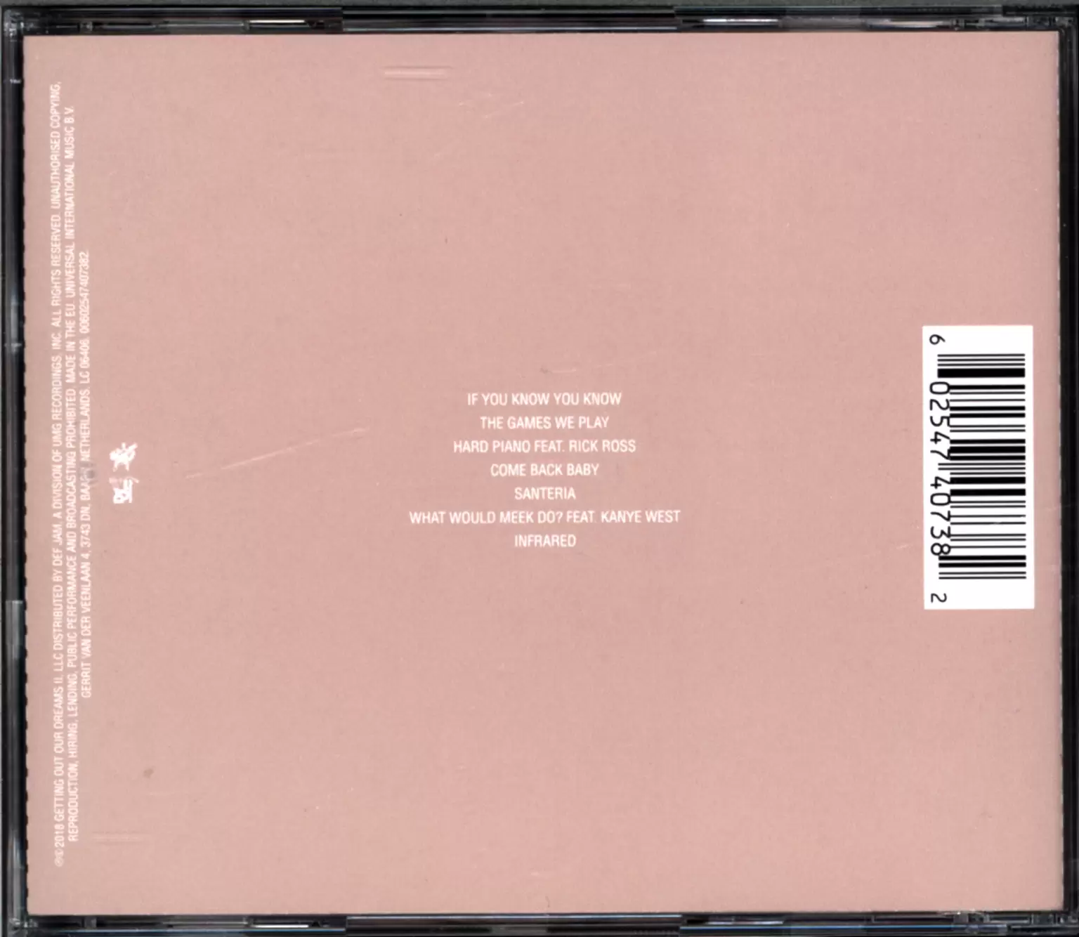 Pusha T: Daytona, 1×CD