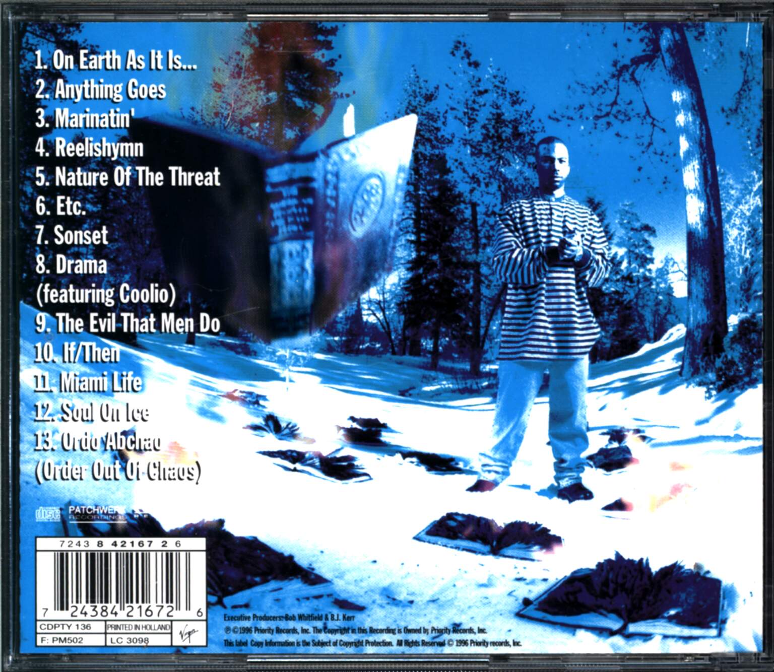 Ras Kass: Soul On Ice, 1×CD