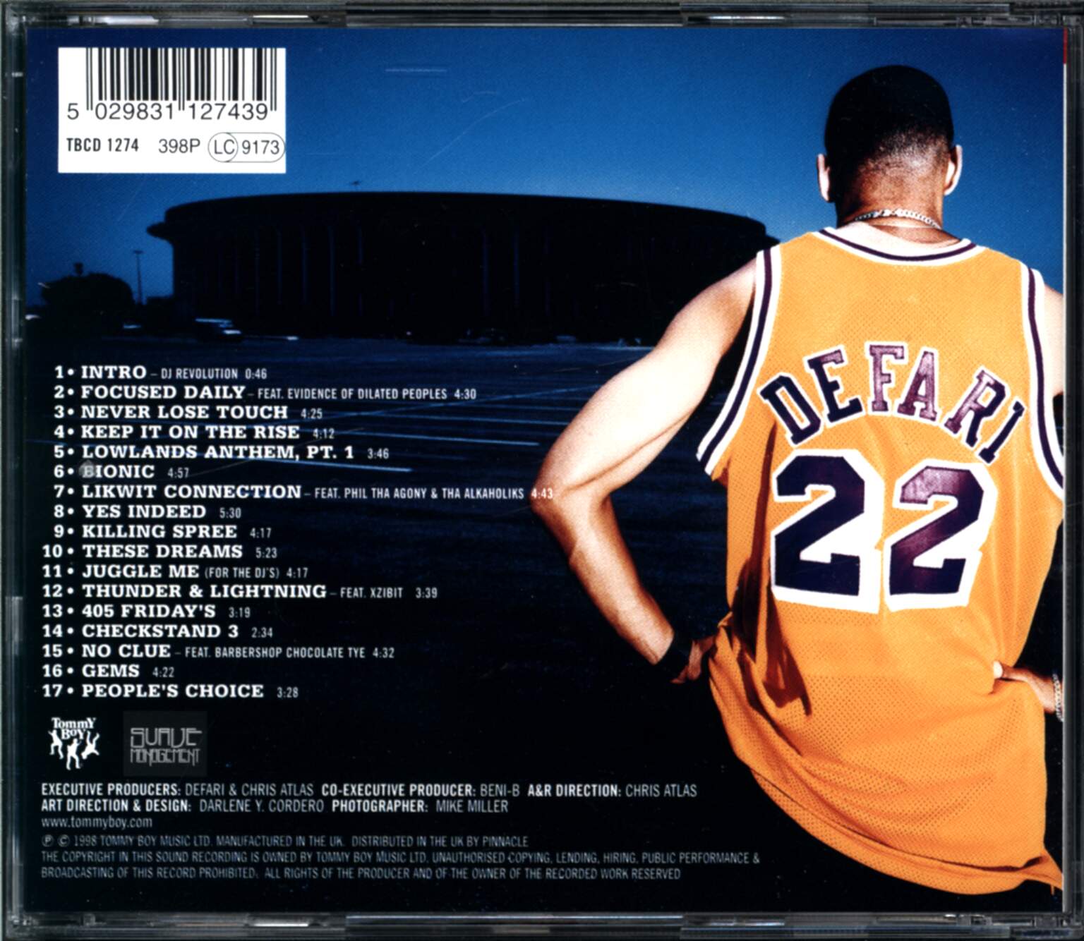 Defari: Focused Daily, 1×CD