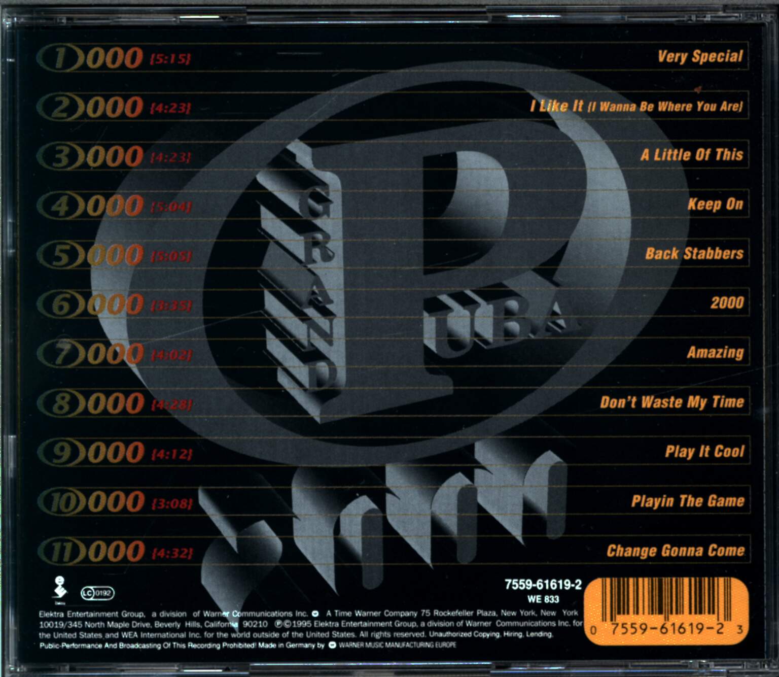 Grand Puba: 2000, 1×CD