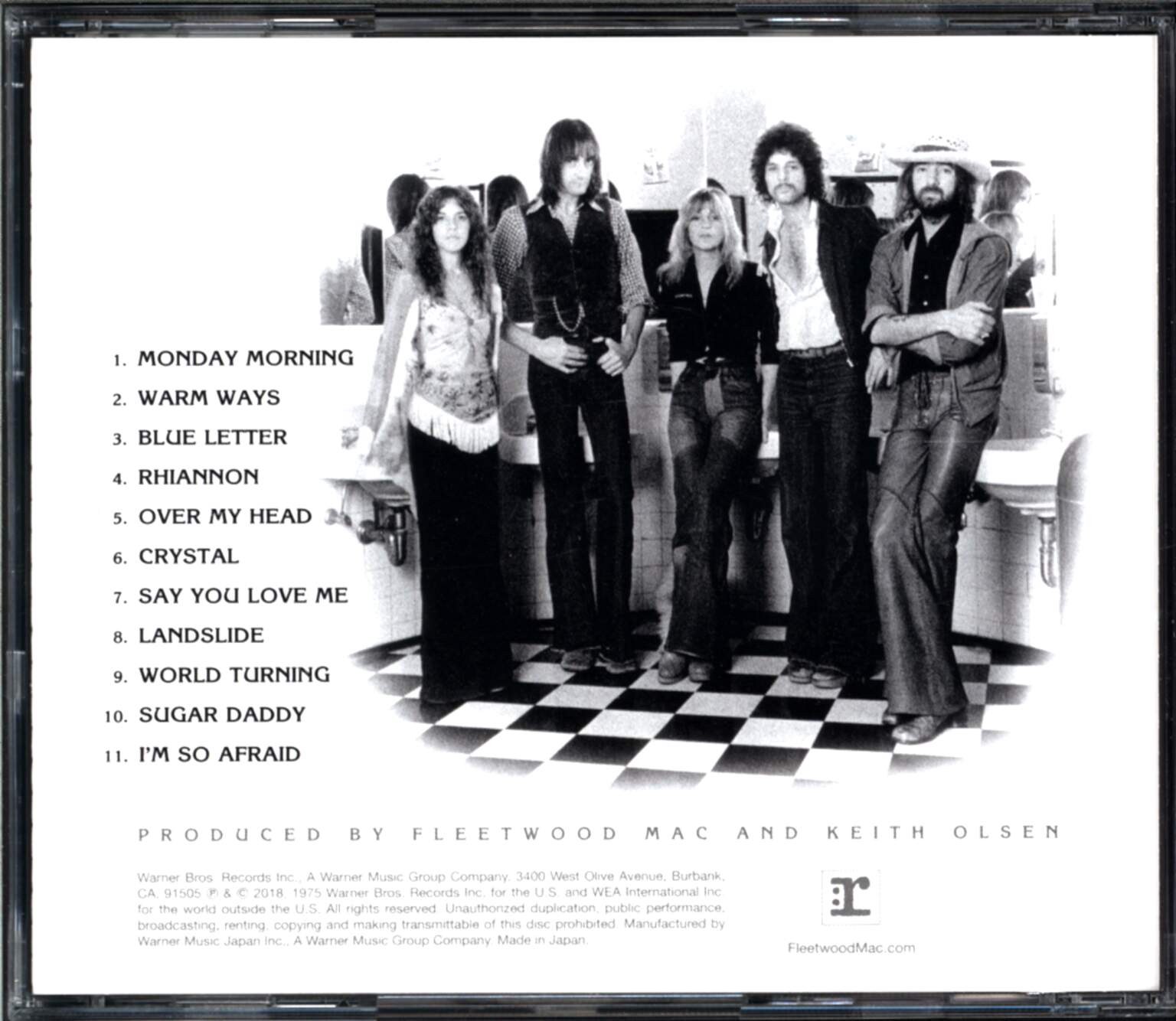 Fleetwood Mac: Fleetwood Mac, 1×CD