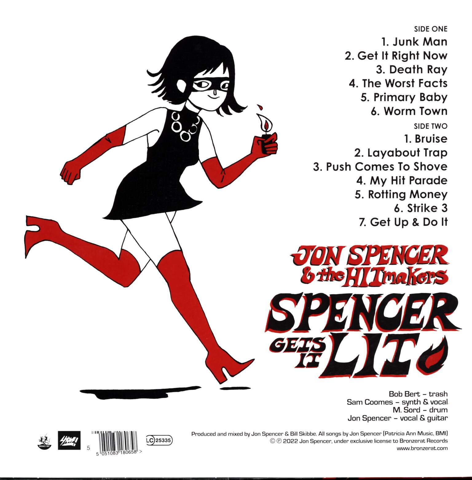 Jon Spencer & The Hitmakers: Spencer Gets It Lit, 1×LP (Vinyl)