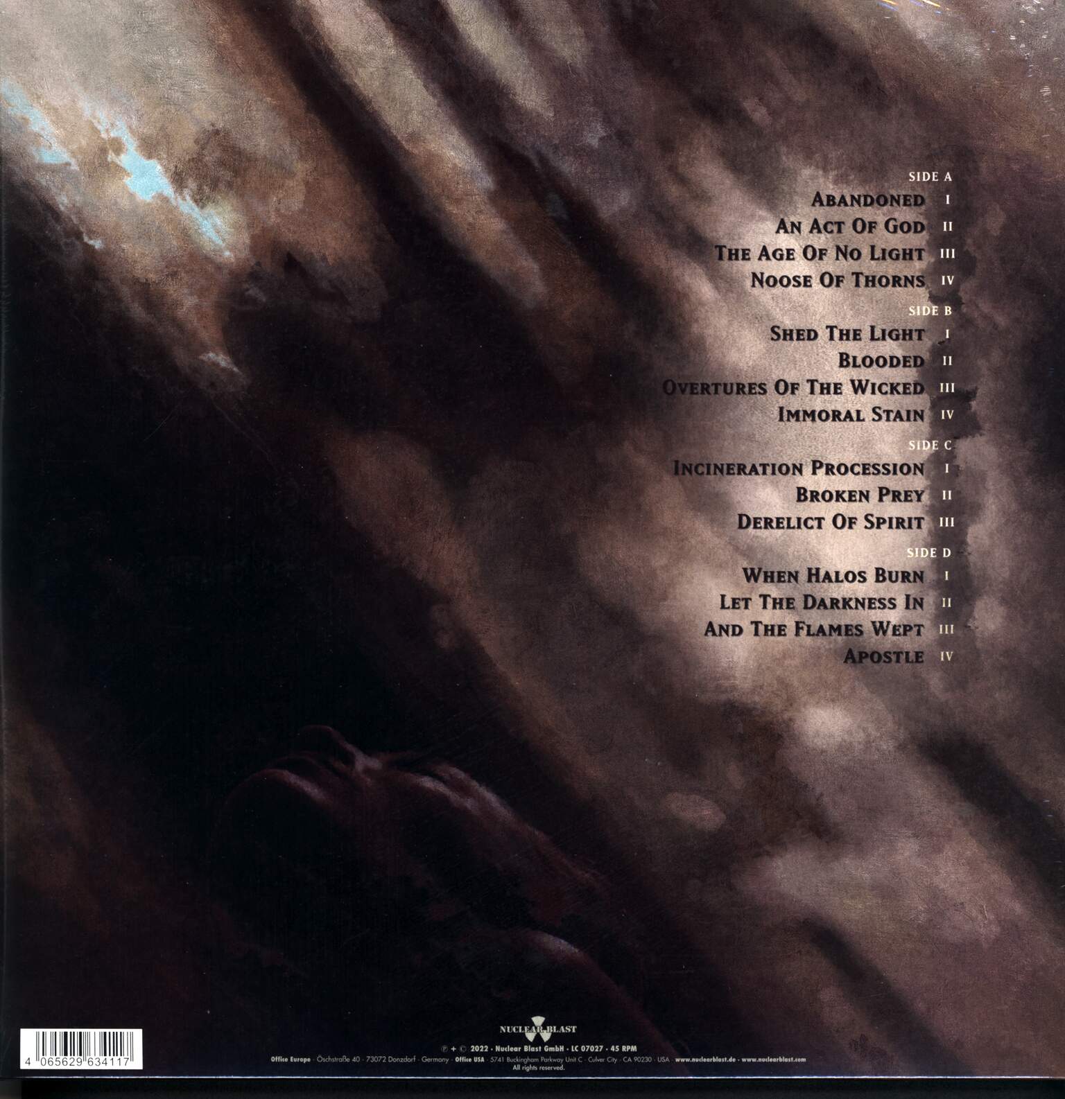 Immolation: Acts Of God, 2×LP (Vinyl)