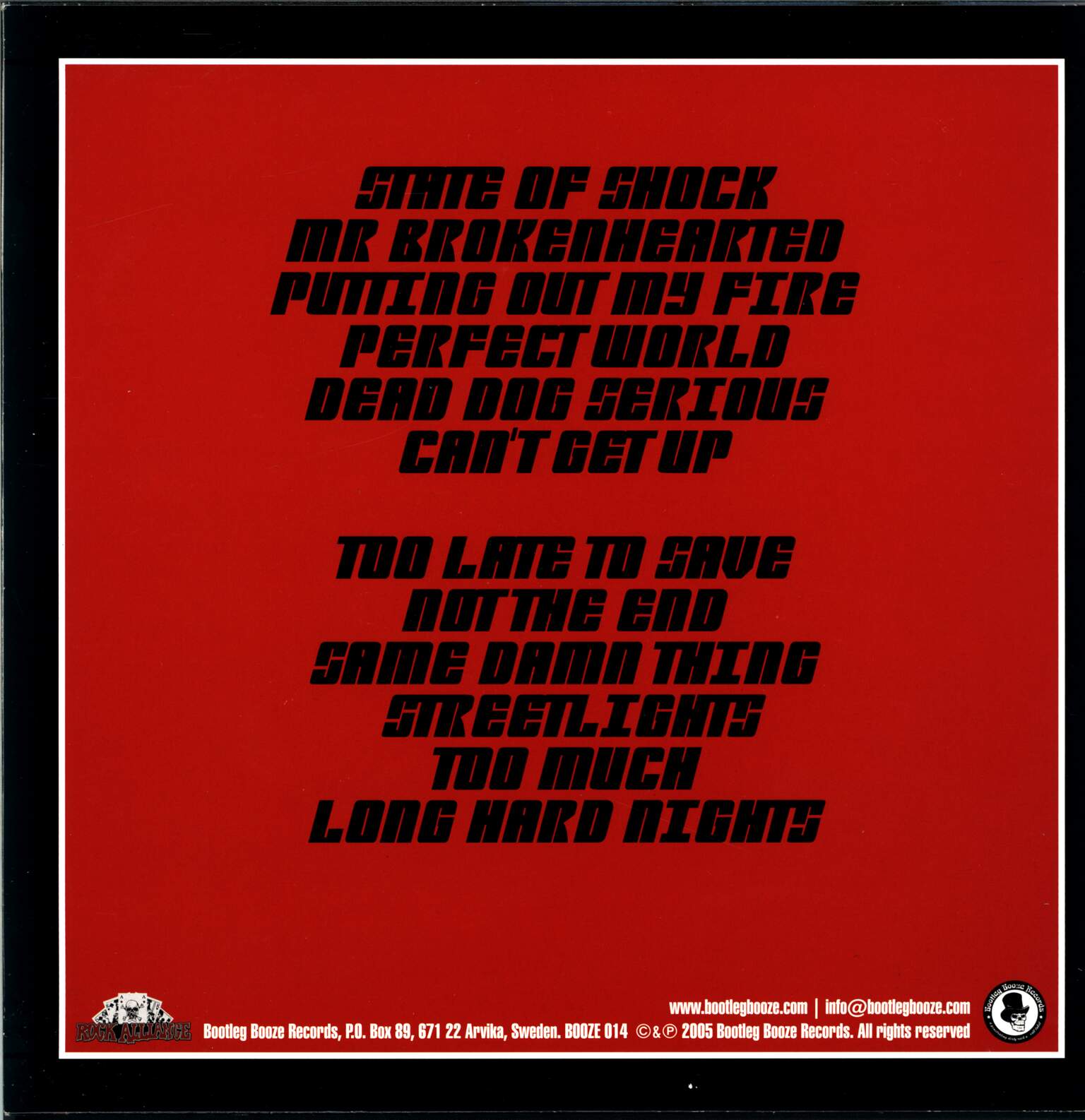 The Deadbeats: Long Hard Nights, 1×LP (Vinyl)