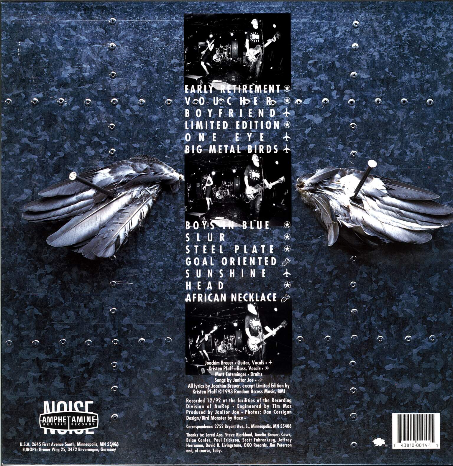 Janitor Joe: Big Metal Birds, 1×LP (Vinyl)