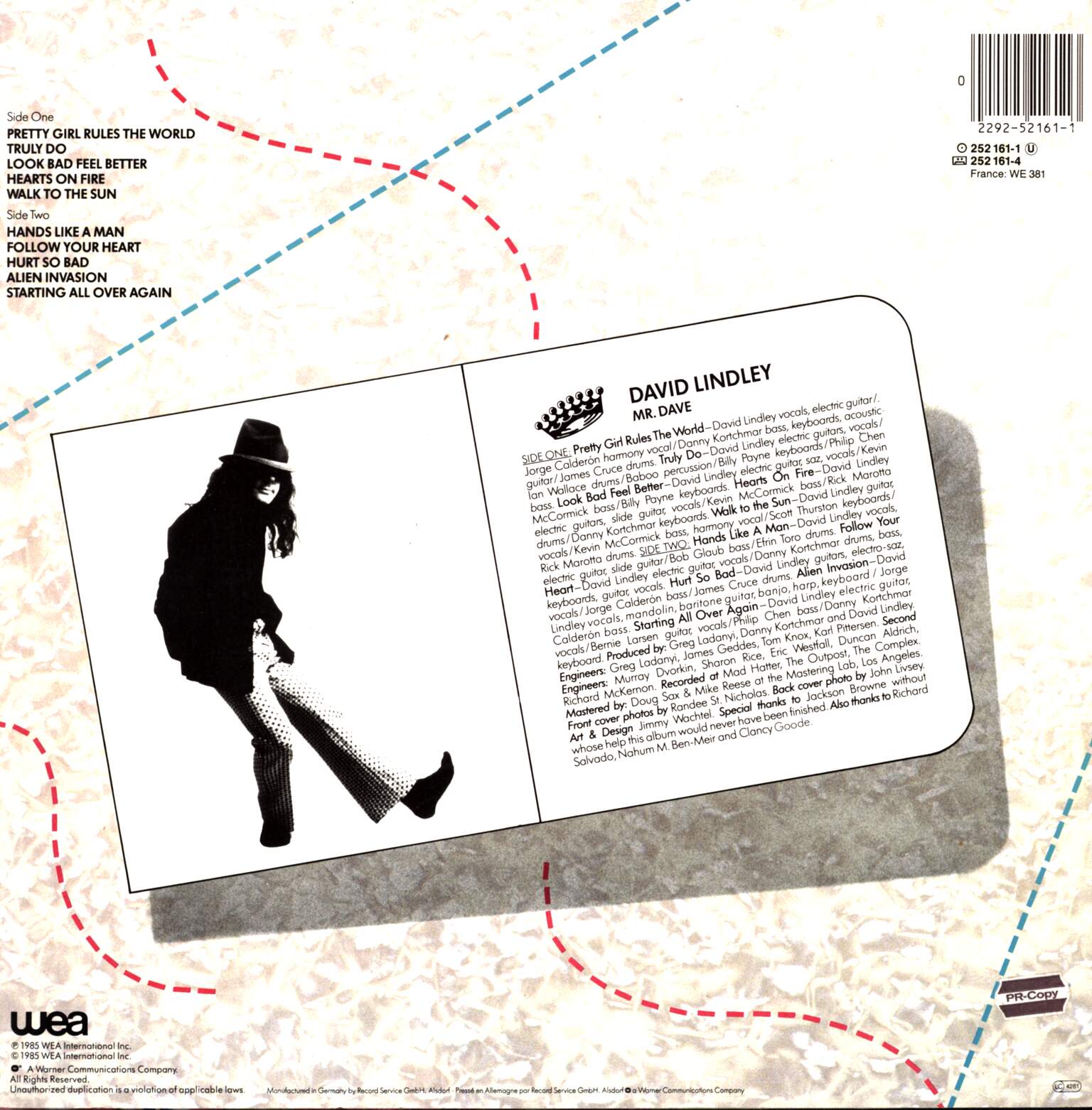 David Lindley: Mr. Dave, 1×LP (Vinyl)