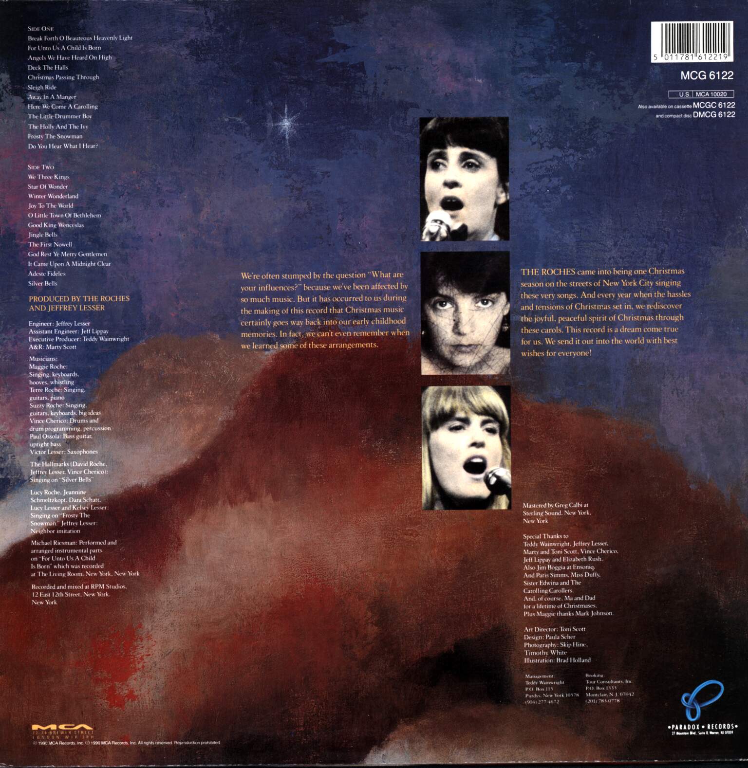 The Roches: We Three Kings, 1×LP (Vinyl)