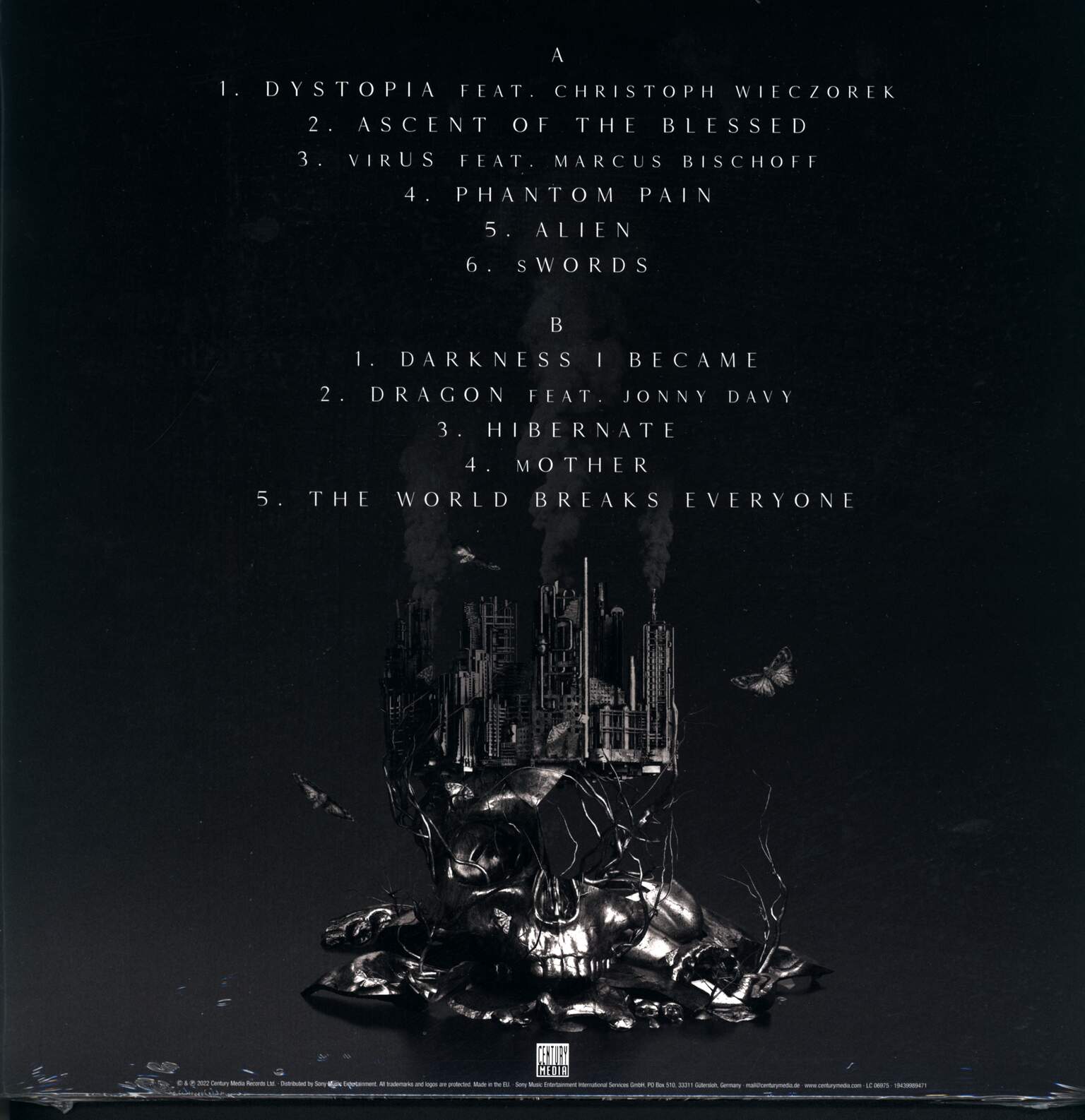 Caliban: Dystopia, 1×LP (Vinyl)