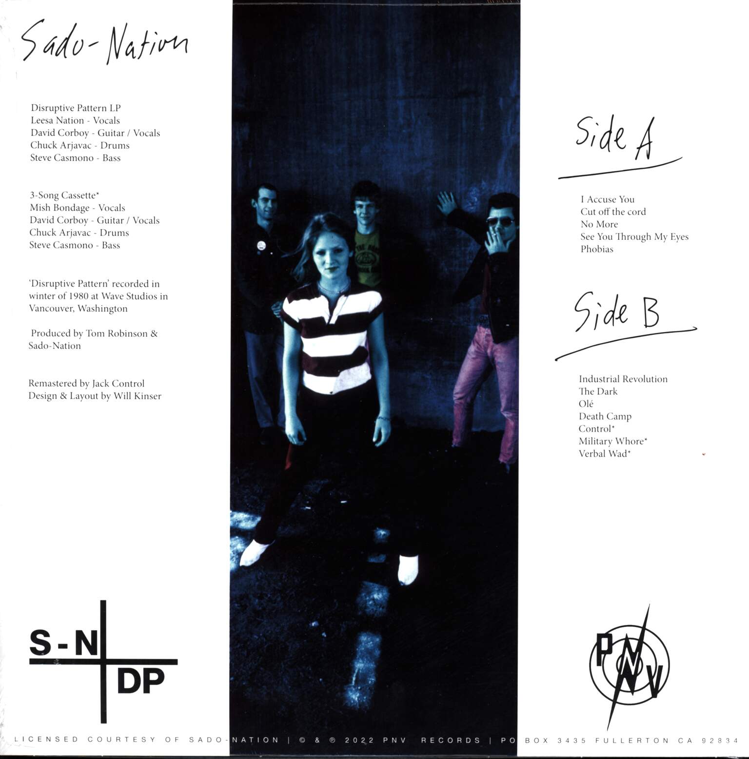 Sado-Nation: Disruptive Pattern, 1×LP (Vinyl)