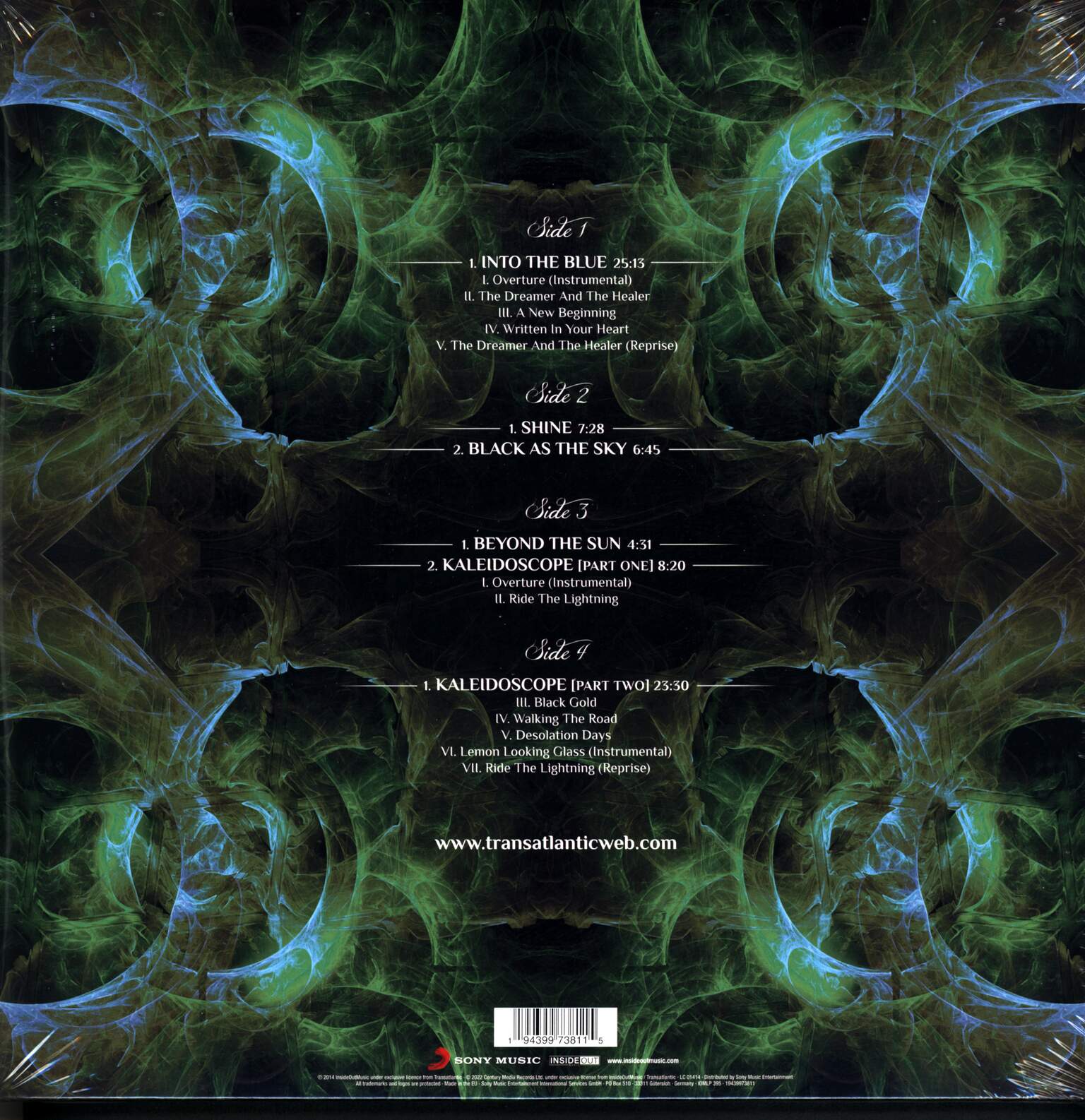 TransAtlantic: Kaleidoscope, 2×LP (Vinyl), 1×CD