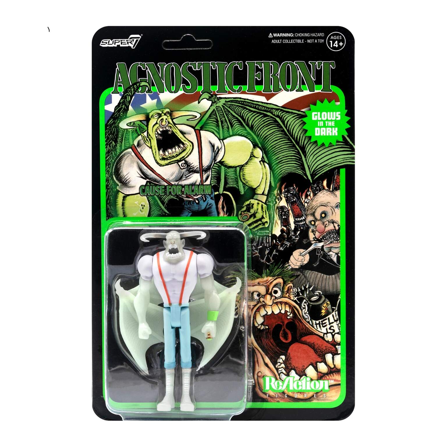 Agnostic Front: "Eliminator (Glow In The Dark)" - Action Figure, 1×Other