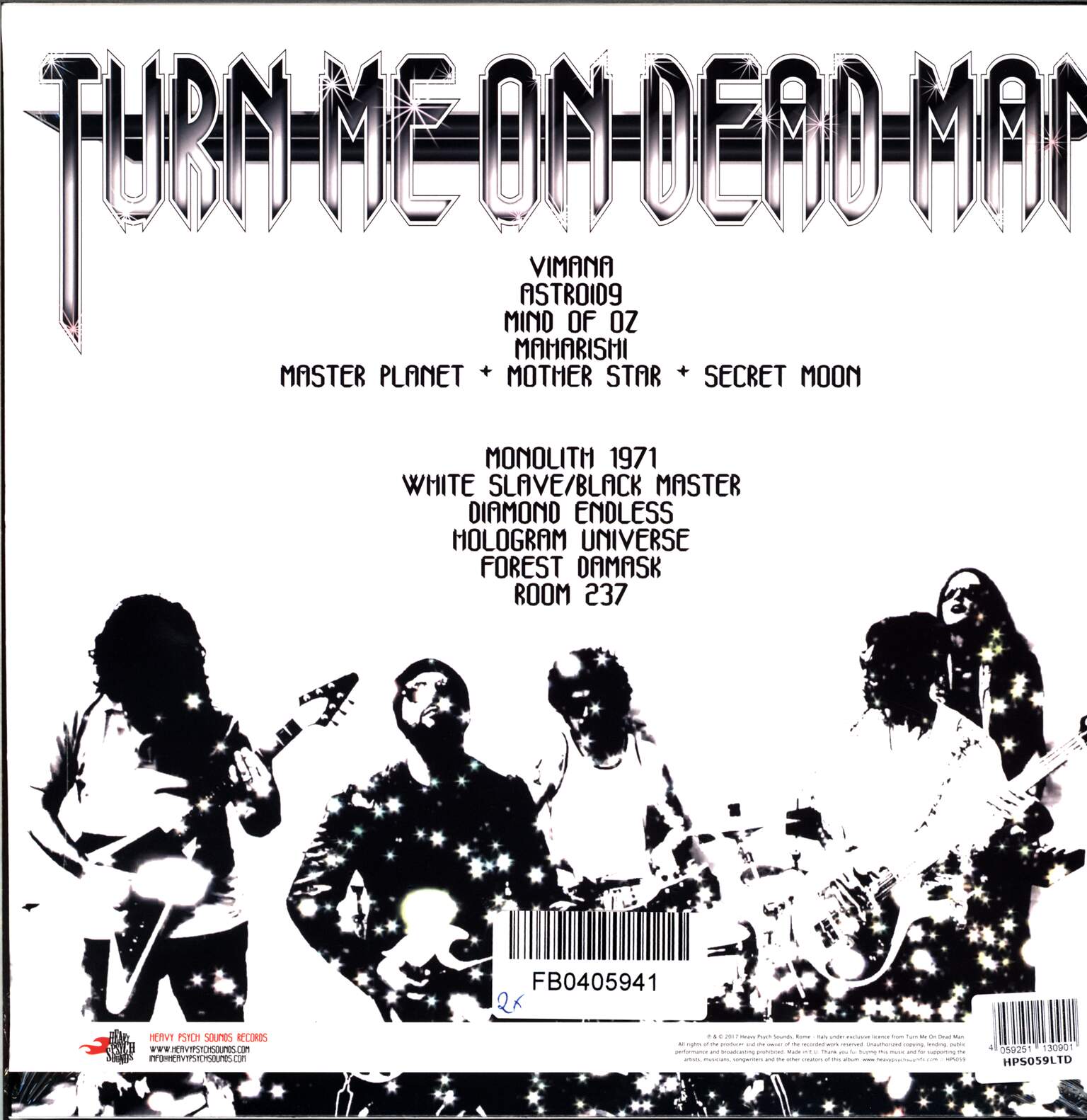Turn Me On Dead Man: Heavymetal Mothership, 1×LP (Vinyl)
