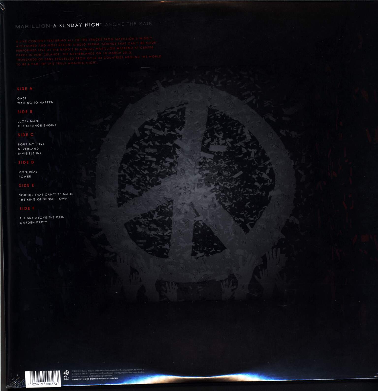 Marillion: A Sunday Night Above The Rain, 3×LP (Vinyl)