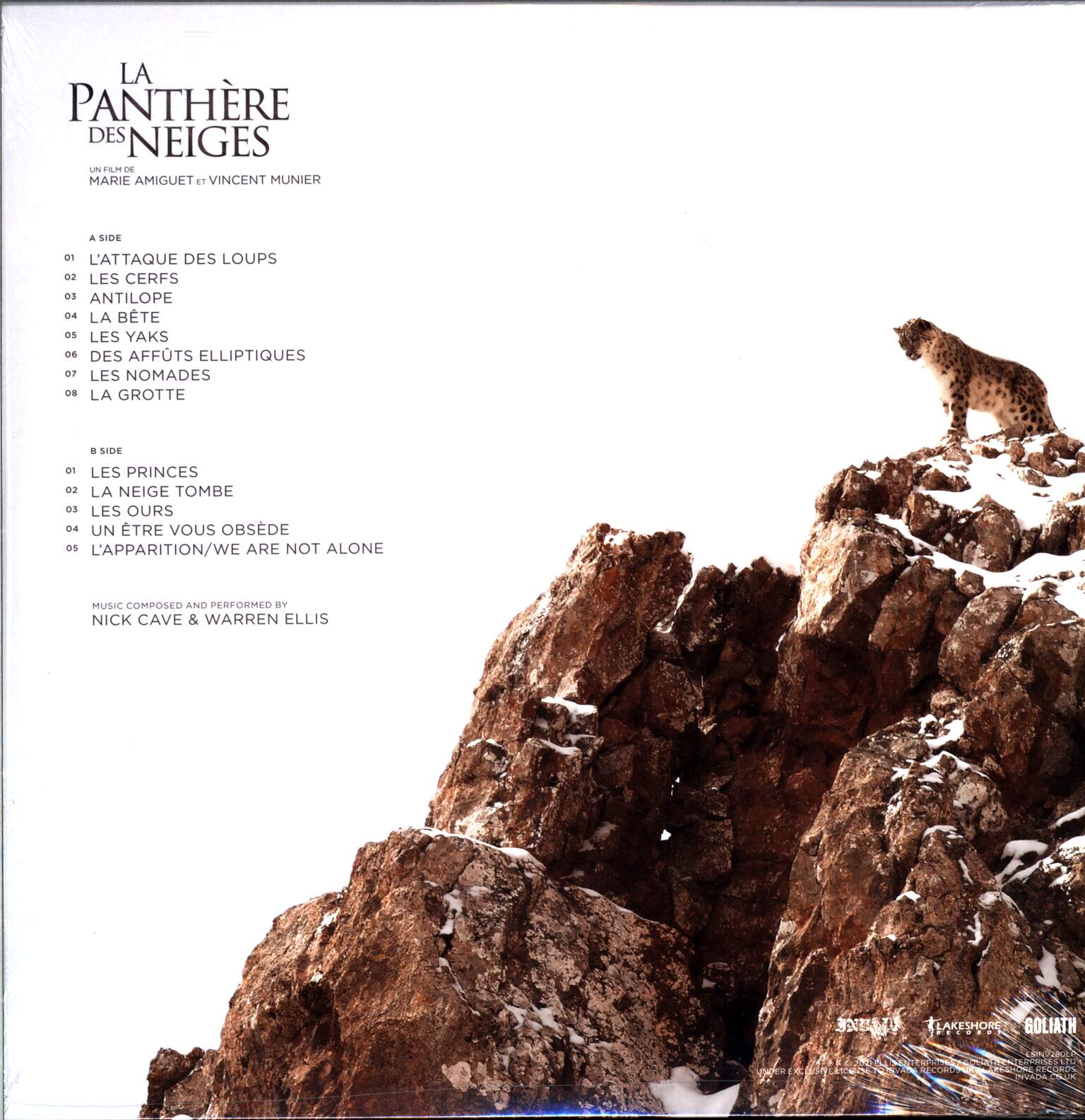 Nick Cave & Warren Ellis: La Panthère Des Neiges, 1×LP (Vinyl)