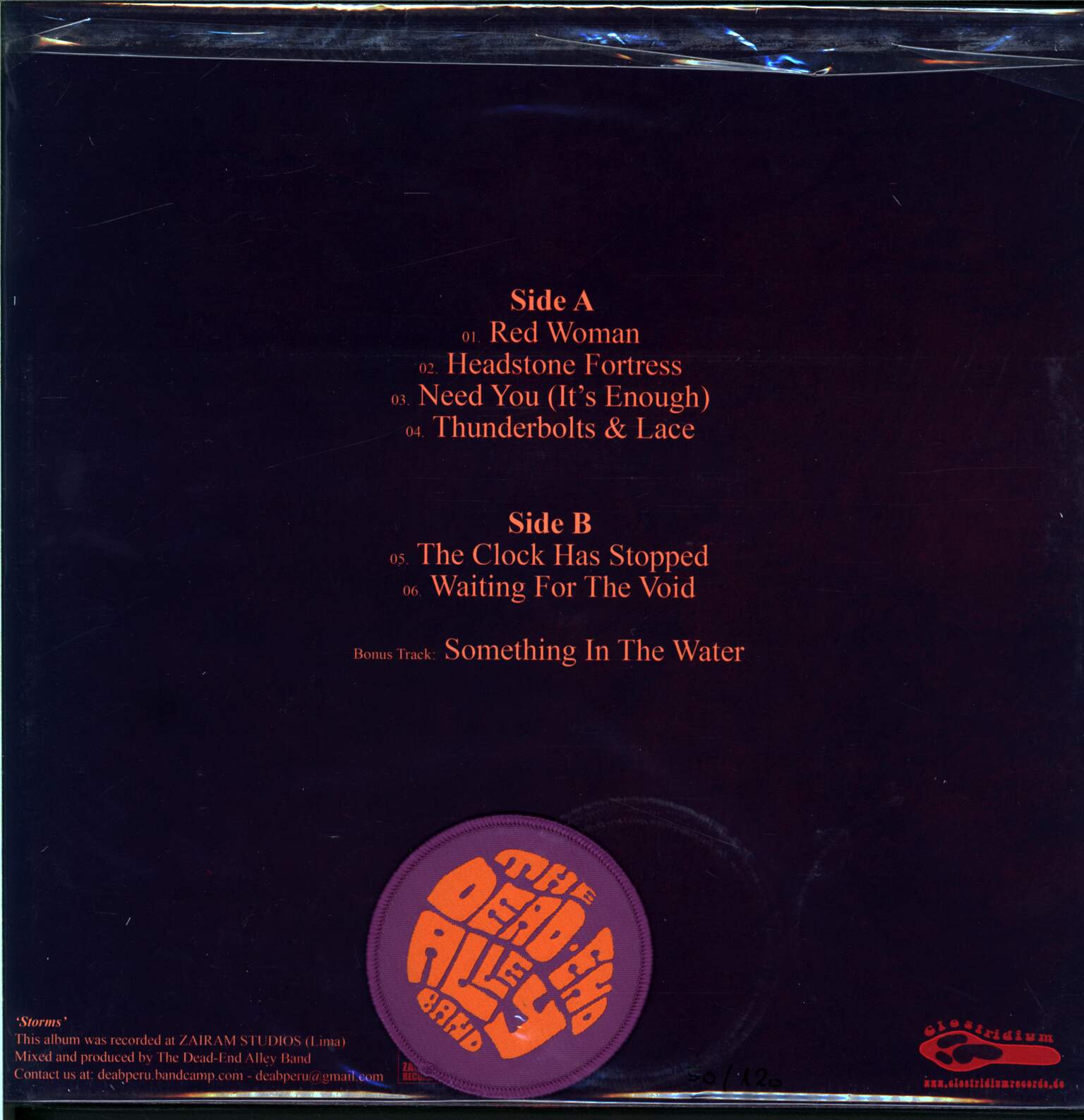 The Dead-End Alley Band: Storms, 1×LP (Vinyl)
