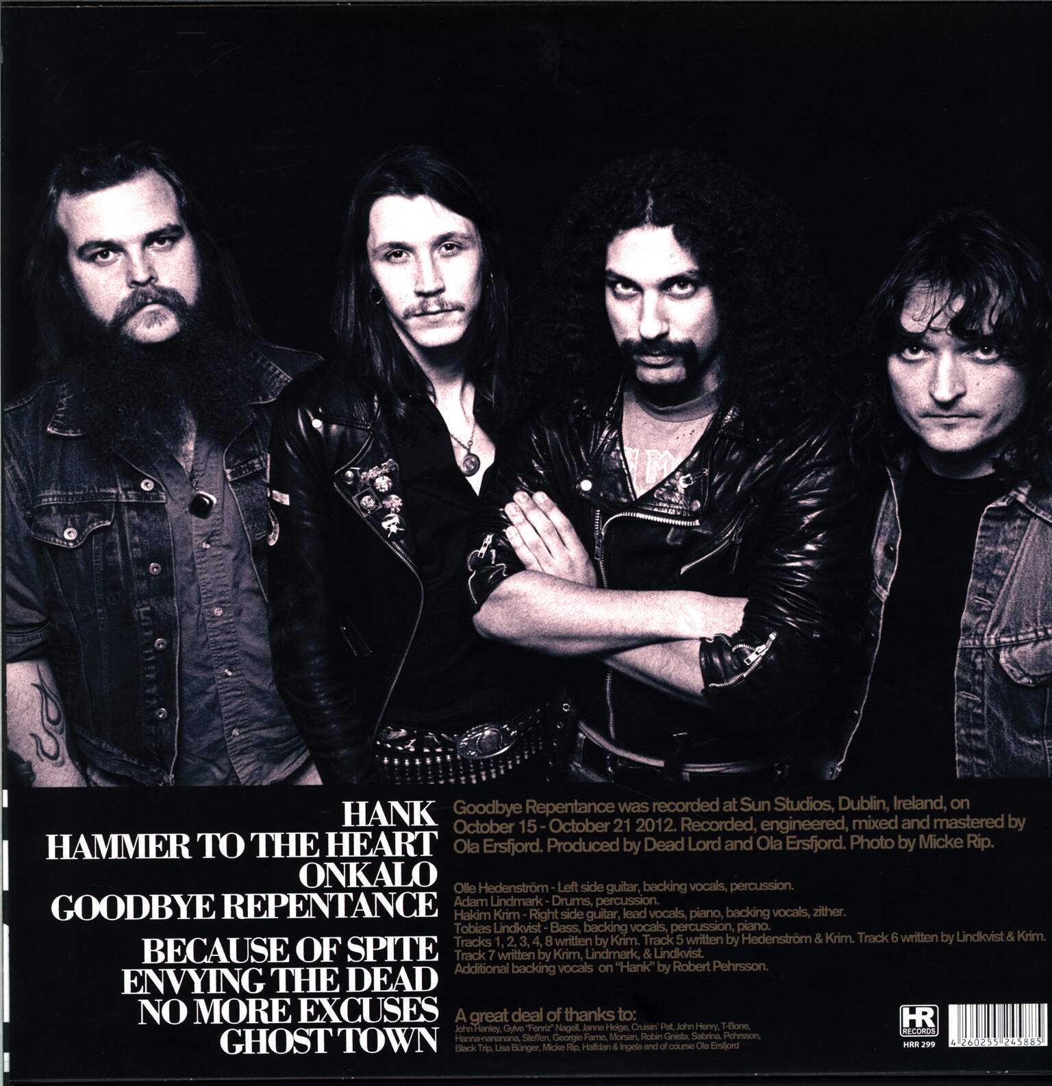 Dead Lord: Goodbye Repentance, 1×LP (Vinyl)