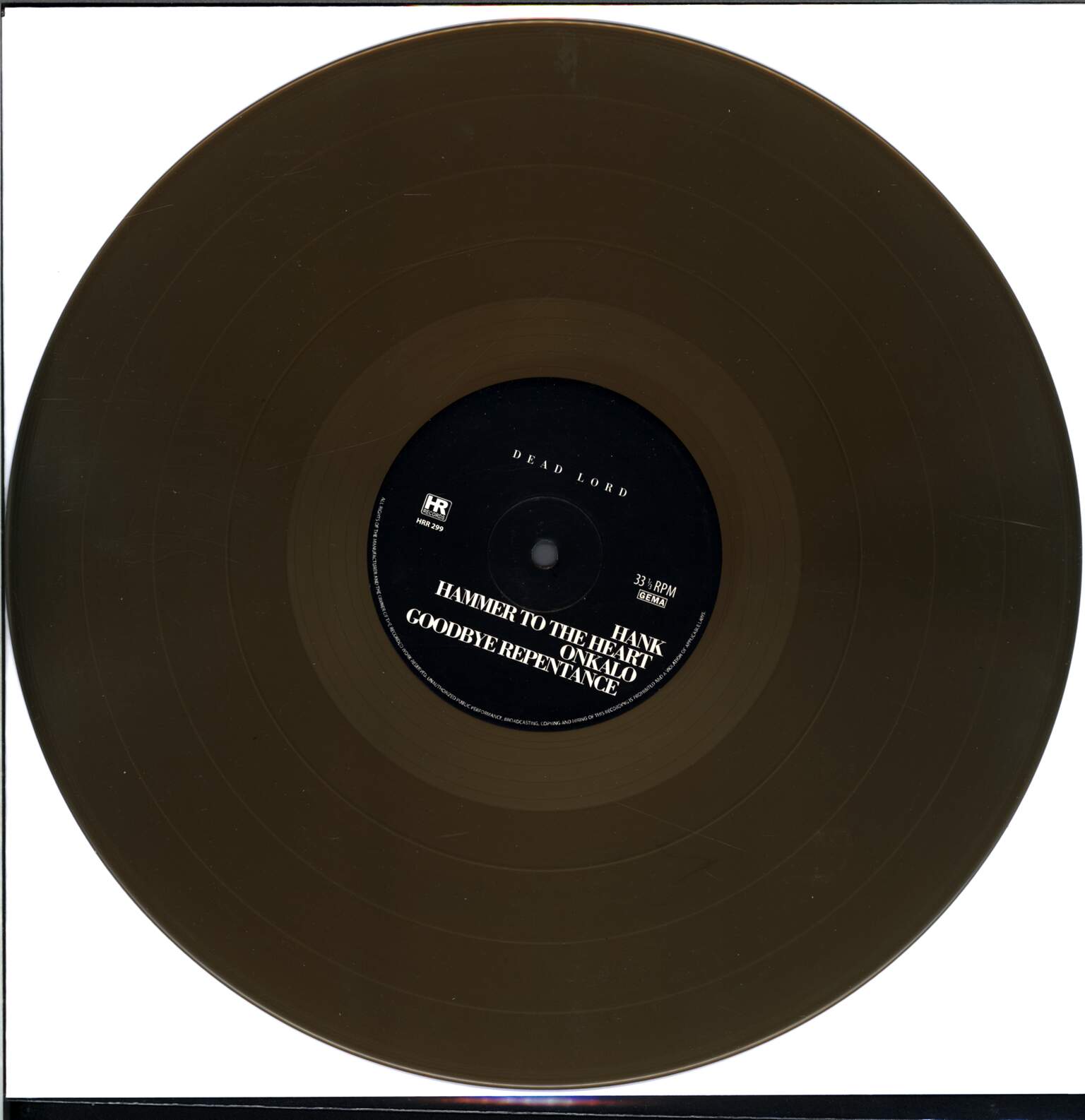 Dead Lord: Goodbye Repentance, 1×LP (Vinyl)