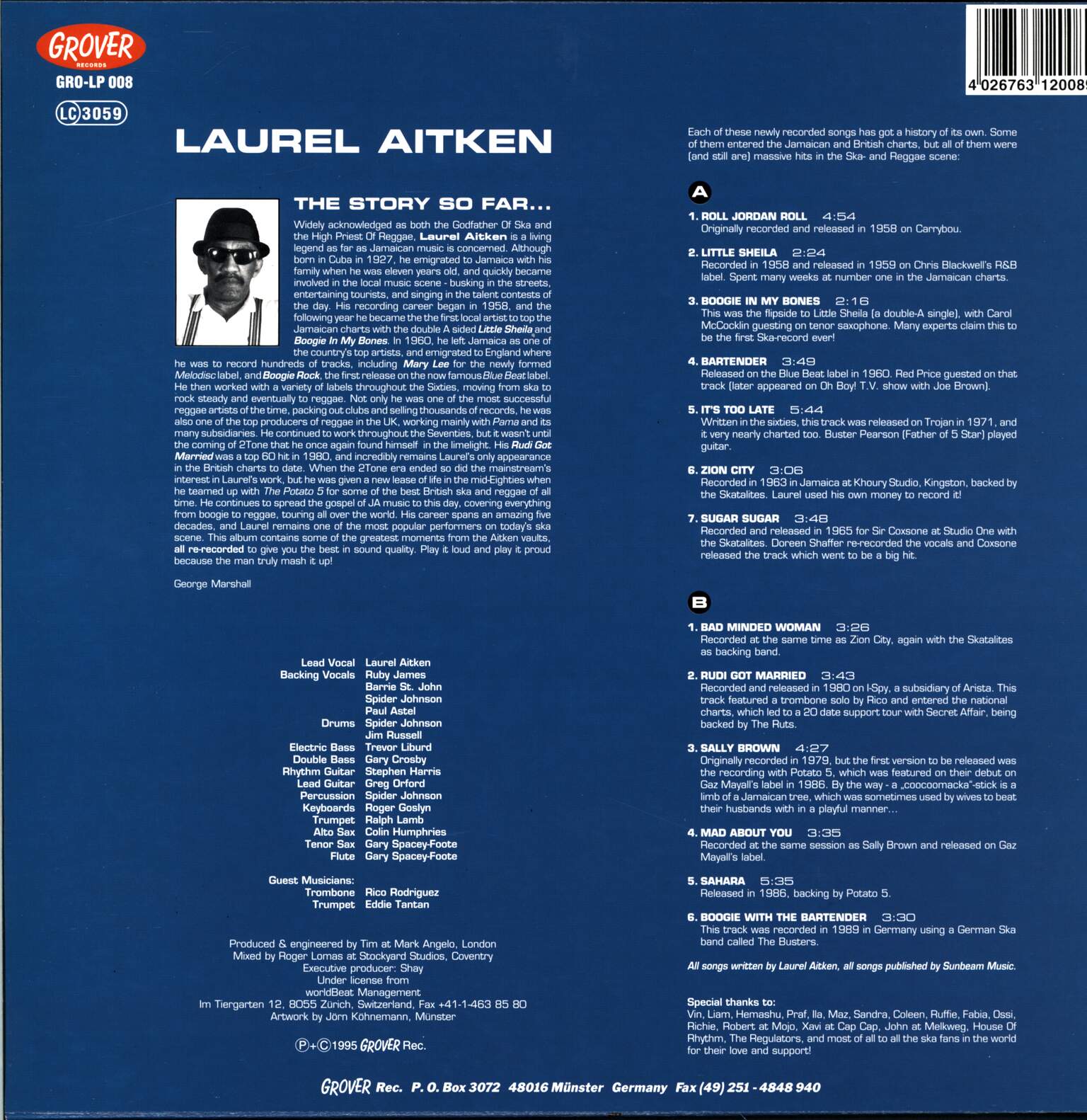 Laurel Aitken: The Story So Far..., 1×LP (Vinyl)