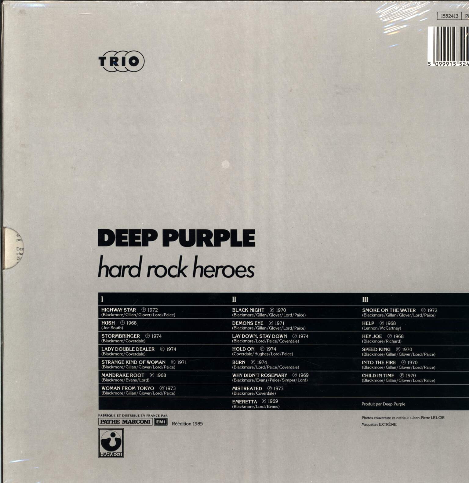 Deep Purple: Hard Rock Heroes, 3×LP (Vinyl)
