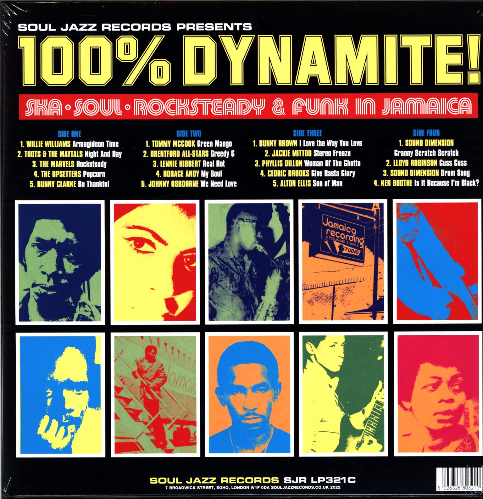 VARIOUS / SOUL JAZZ RECORDS PRESENTS: 100% Dynamite!, 2×LP (Vinyl)