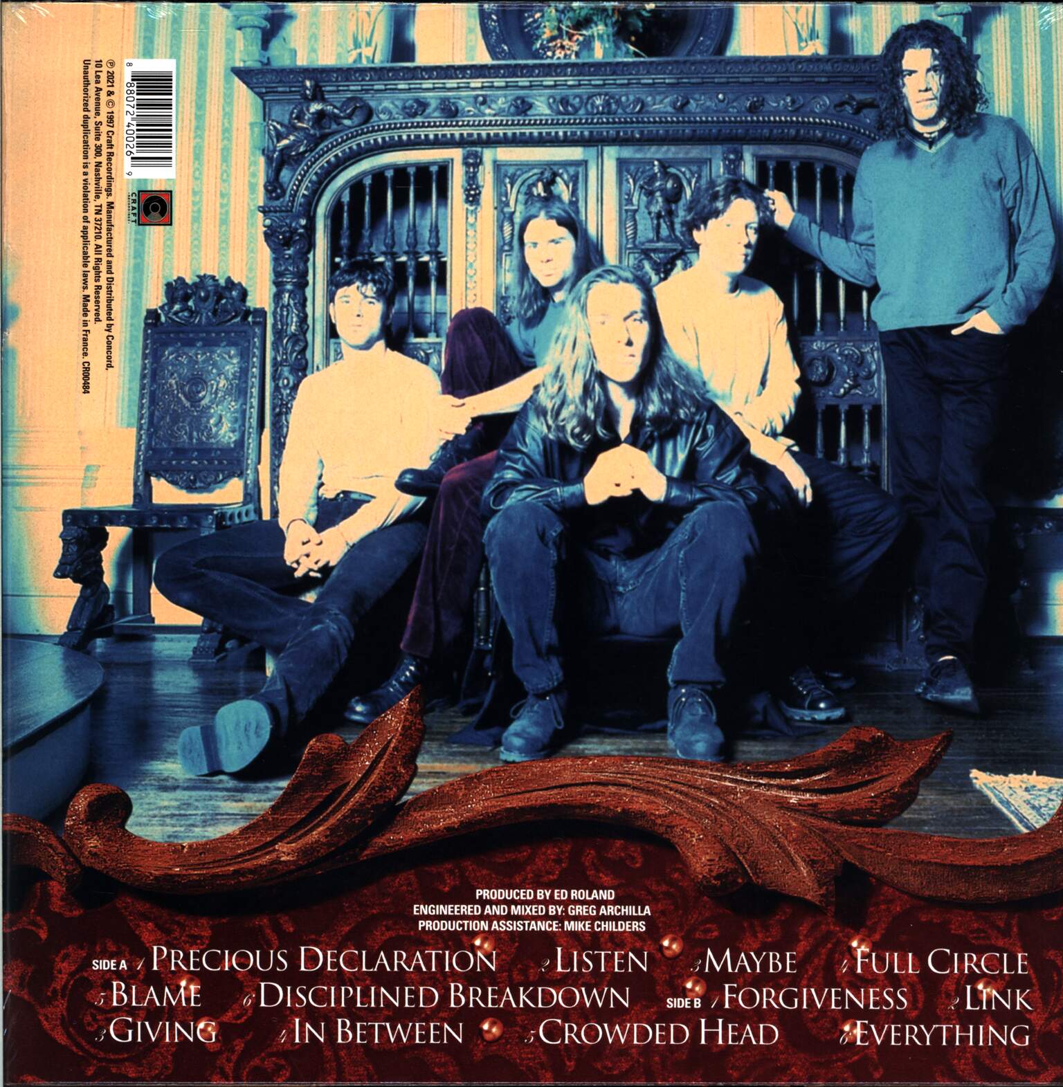 Collective Soul: Disciplined Breakdown, 1×LP (Vinyl)