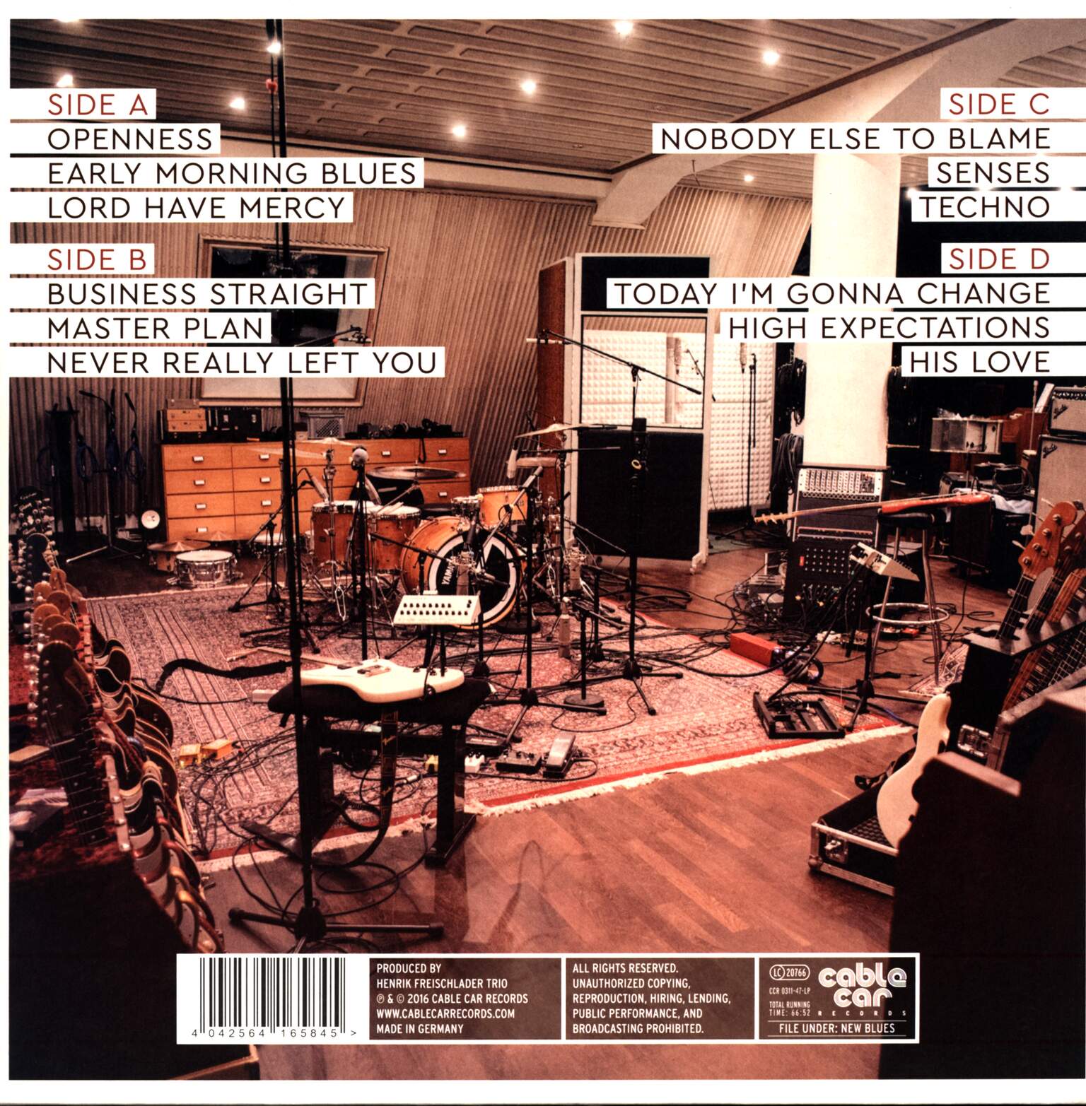 Henrik Freischlader Trio: Openness, 2×LP (Vinyl)
