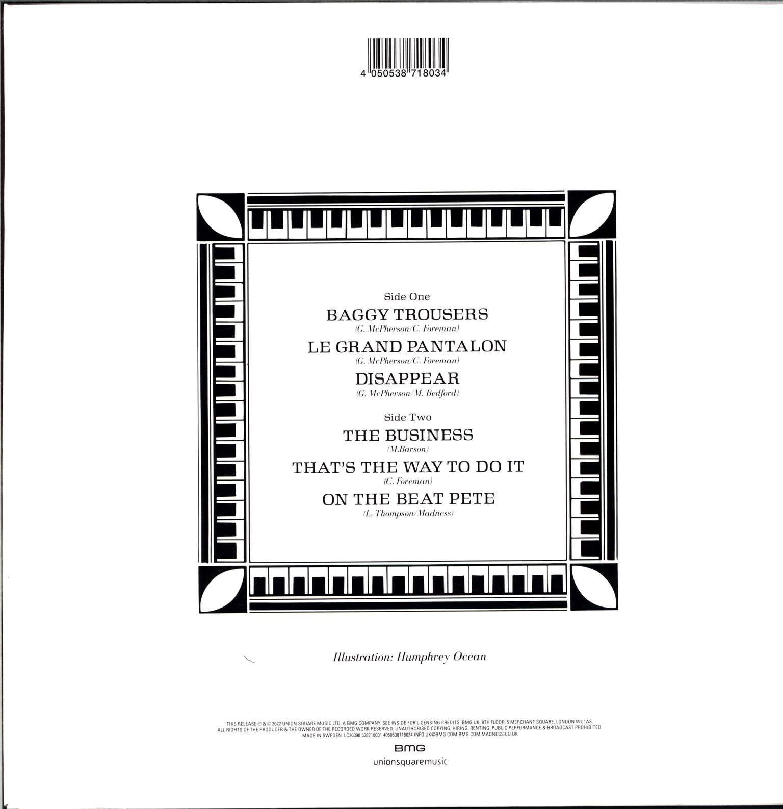 Madness: Baggy Trousers EP, 1×12" Maxi Single (Vinyl)