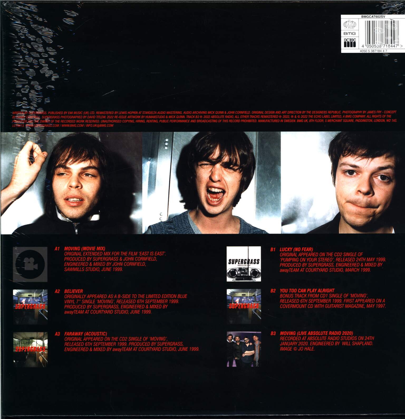Supergrass: Moving, 1×LP (Vinyl)