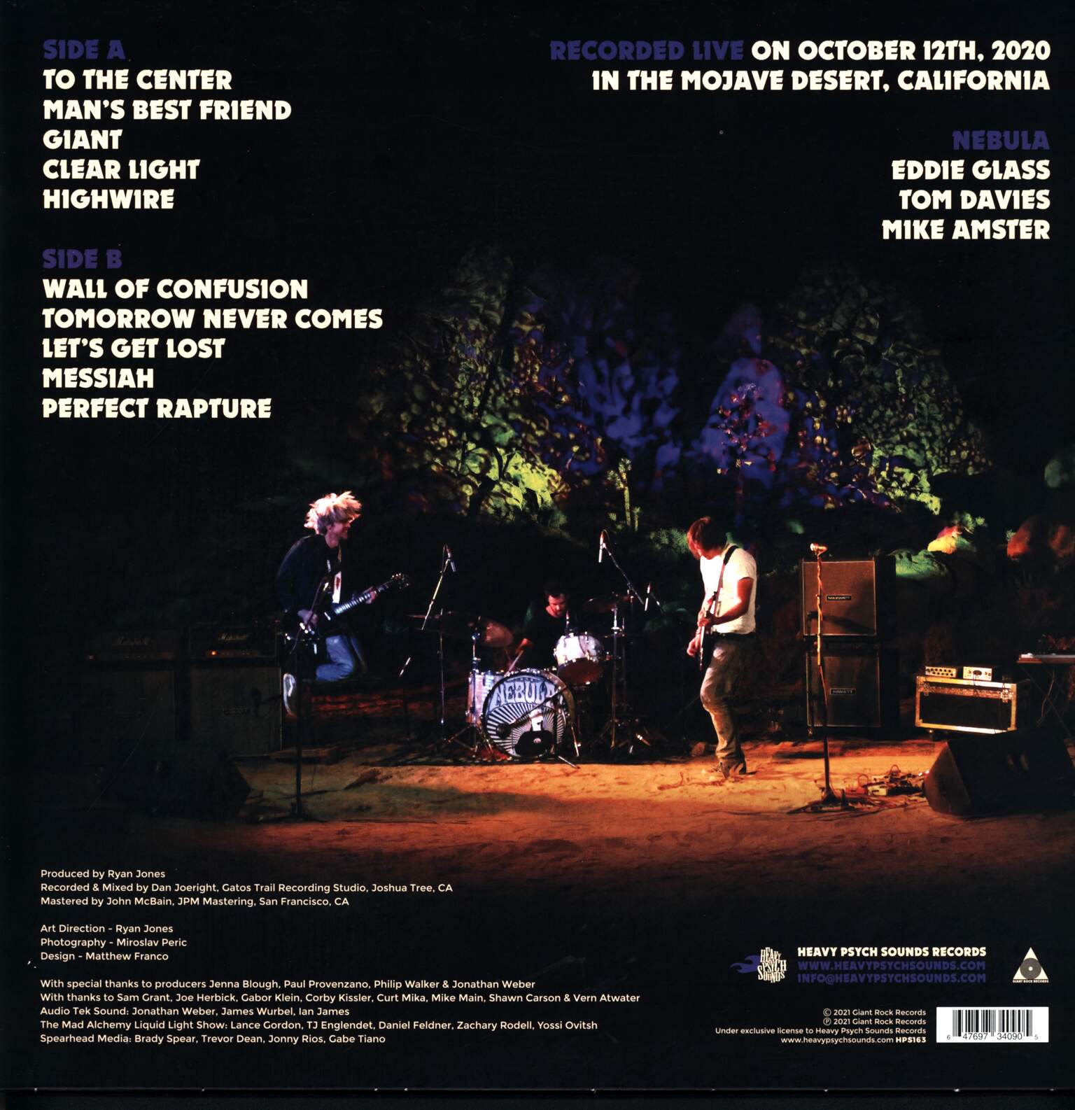 Nebula: Live In The Mojave Desert (Volume 2), 1×LP (Vinyl)