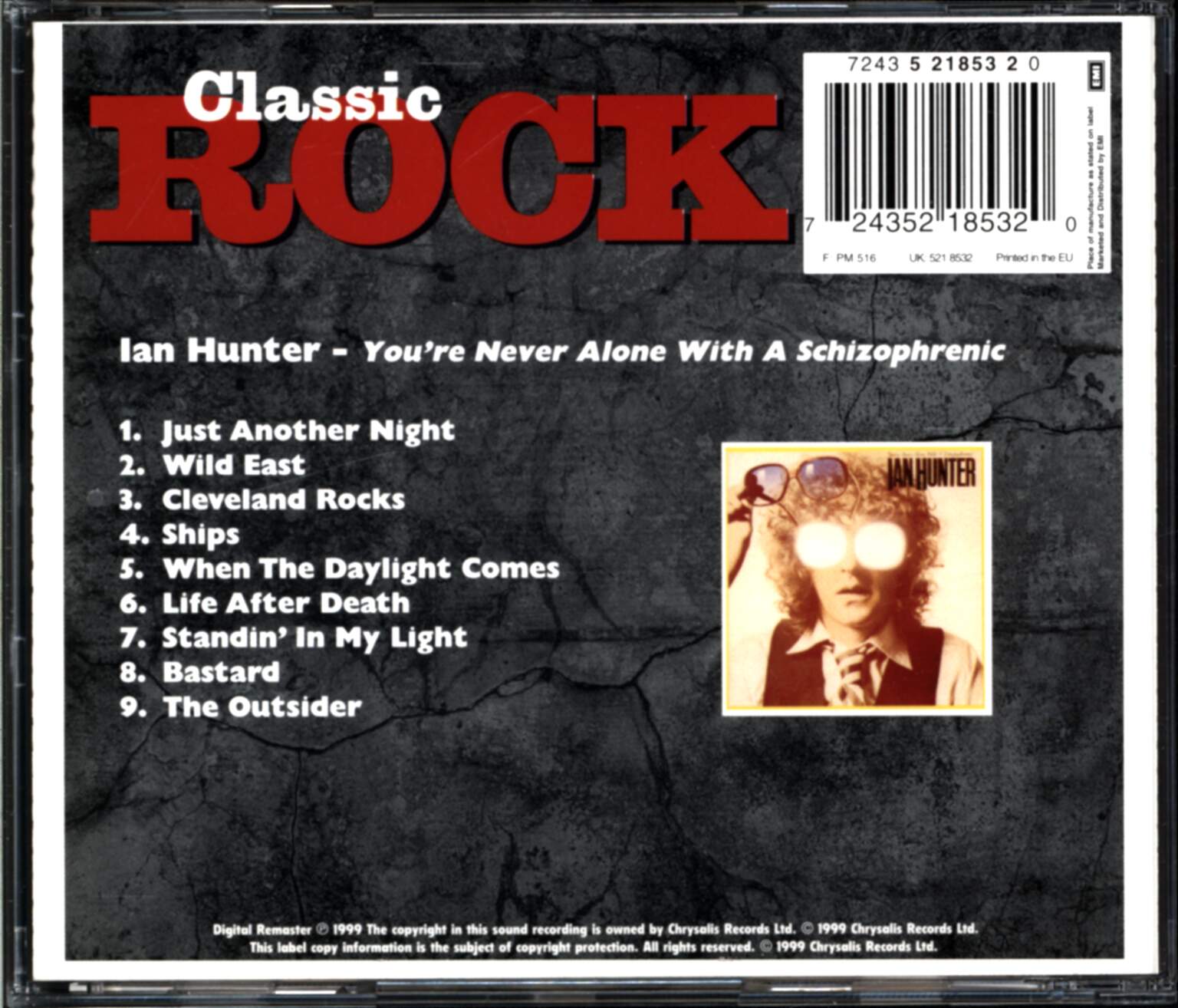 Ian Hunter: You're Never Alone With A Schizophrenic, 1×CD