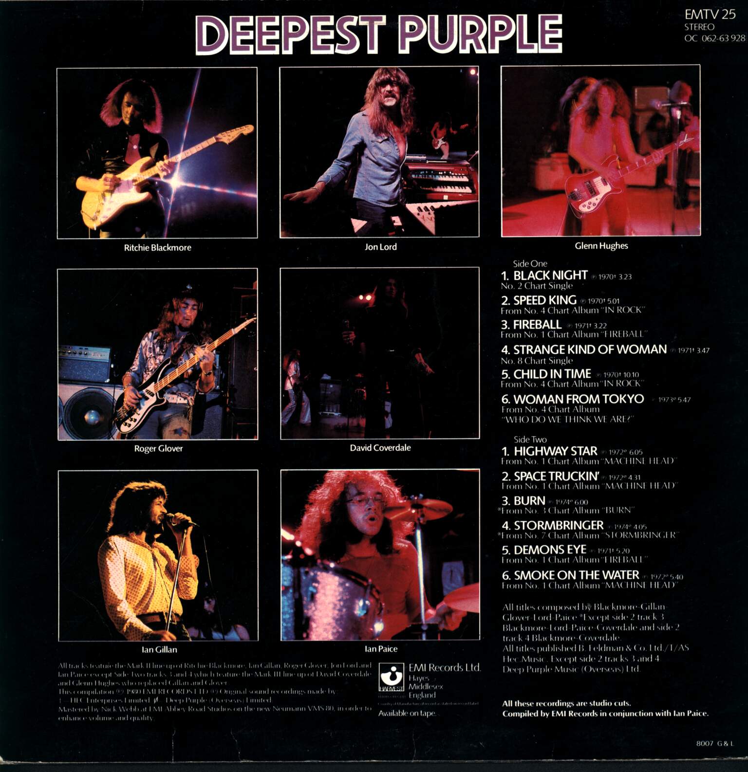 Deep Purple: Deepest Purple (The Very Best Of Deep Purple), 1×LP (Vinyl)