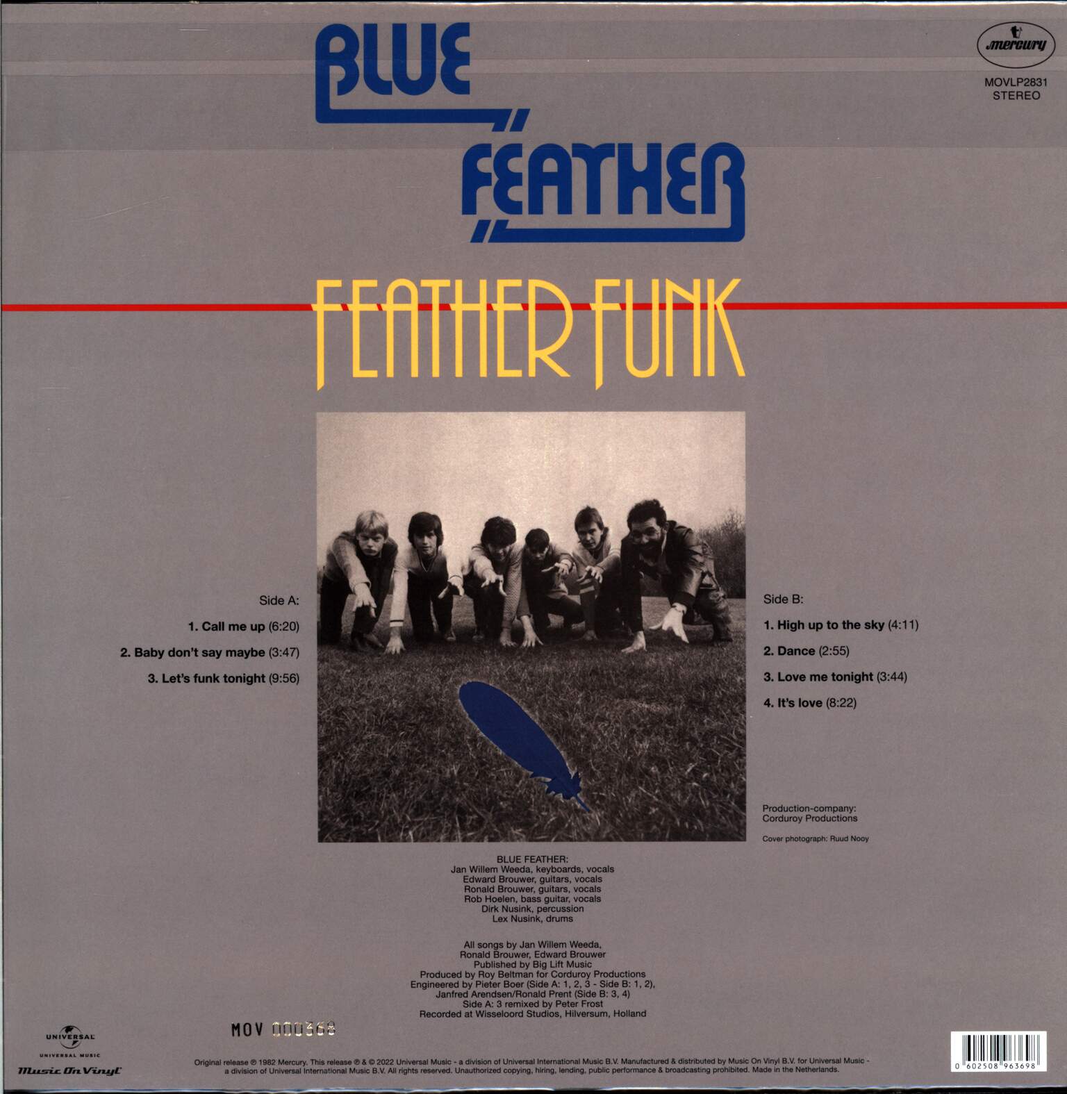Blue Feather: Feather Funk, 1×LP (Vinyl)