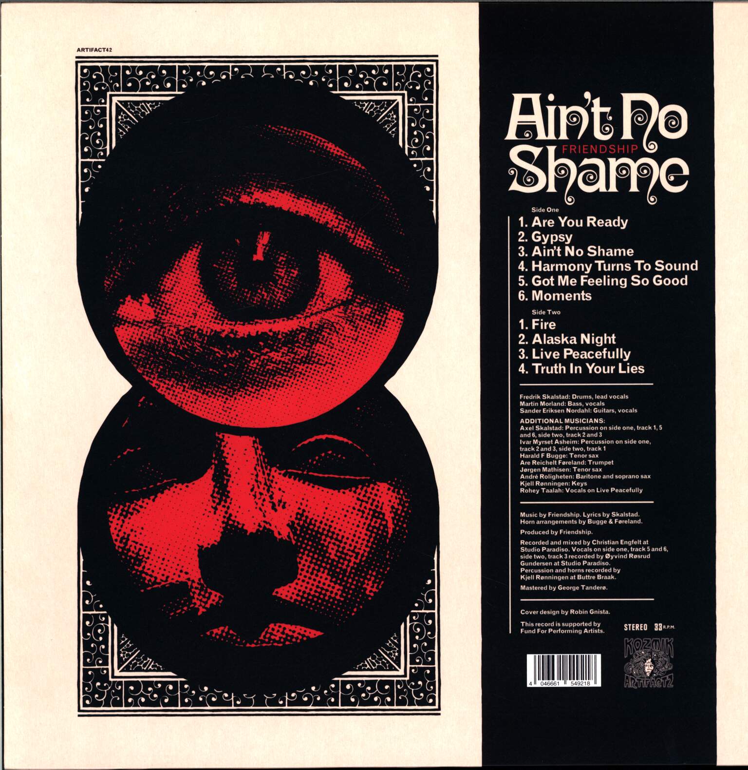 Friendship: Ain't No Shame, 1×LP (Vinyl)
