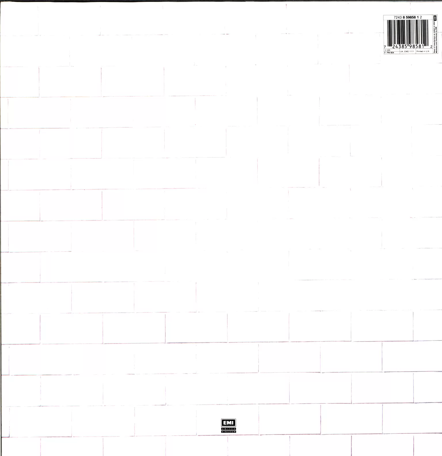 Pink Floyd: The Wall, 2×LP (Vinyl)