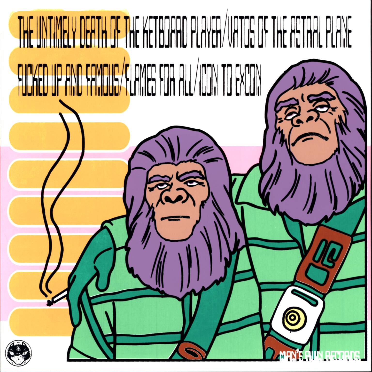 Fatso Jetson: Flames For All, 1×10" Vinyl EP