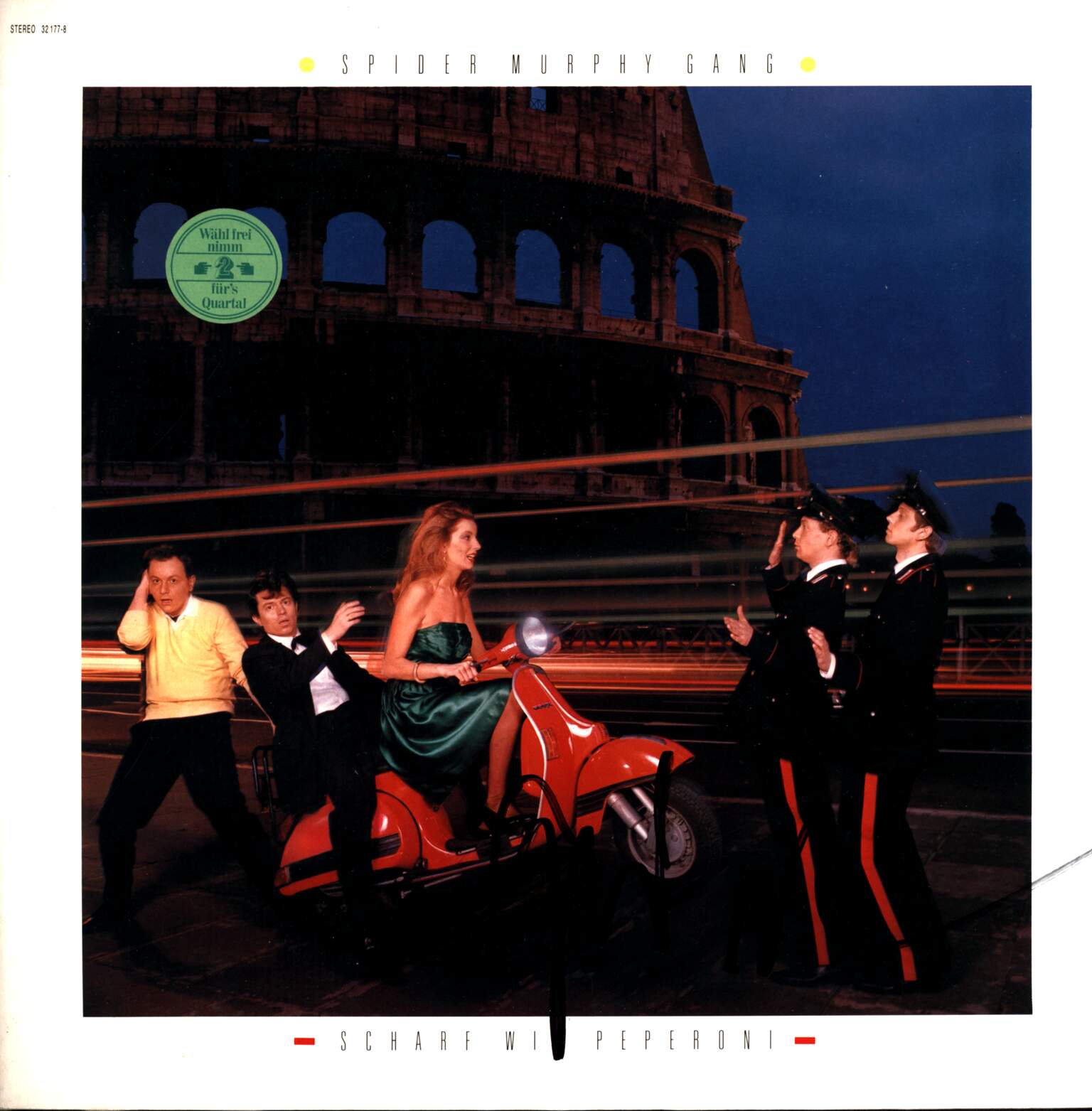 Spider Murphy Gang: Scharf Wia Peperoni, 1×LP (Vinyl)