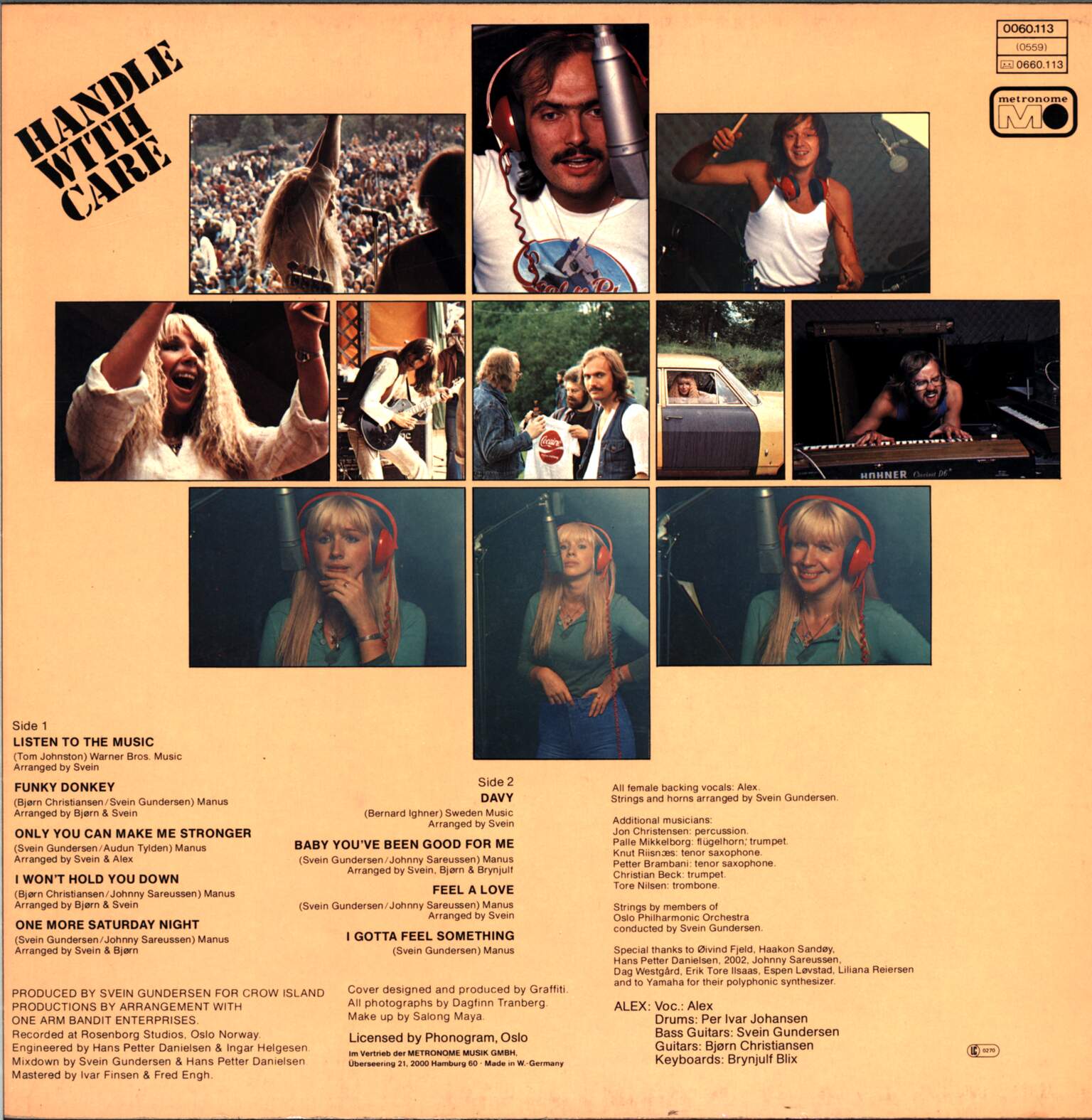 Alex: Handle With Care, 1×LP (Vinyl)