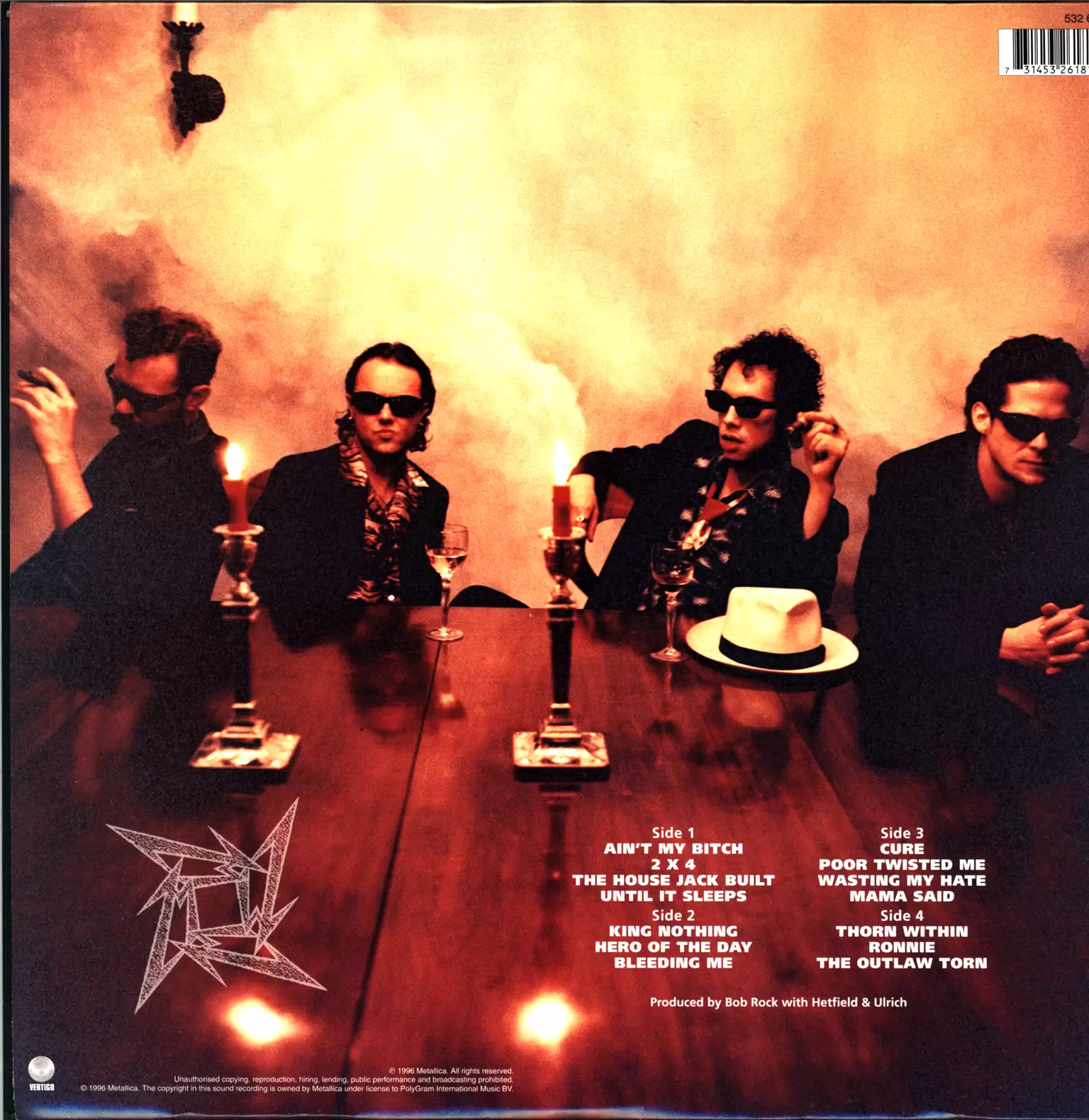 Metallica: Load, 2×LP (Vinyl)