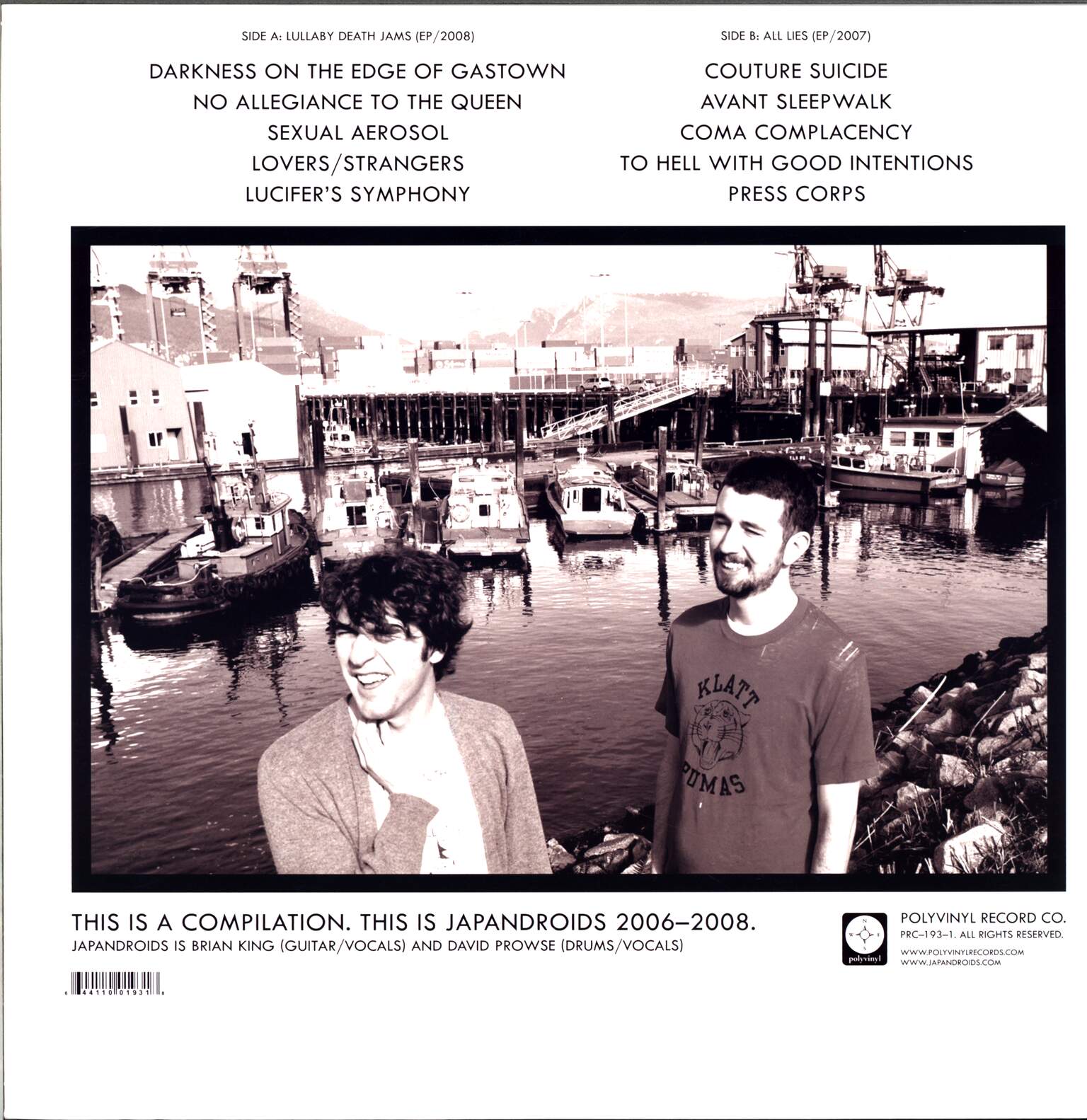 Japandroids: No Singles, 1×LP (Vinyl)