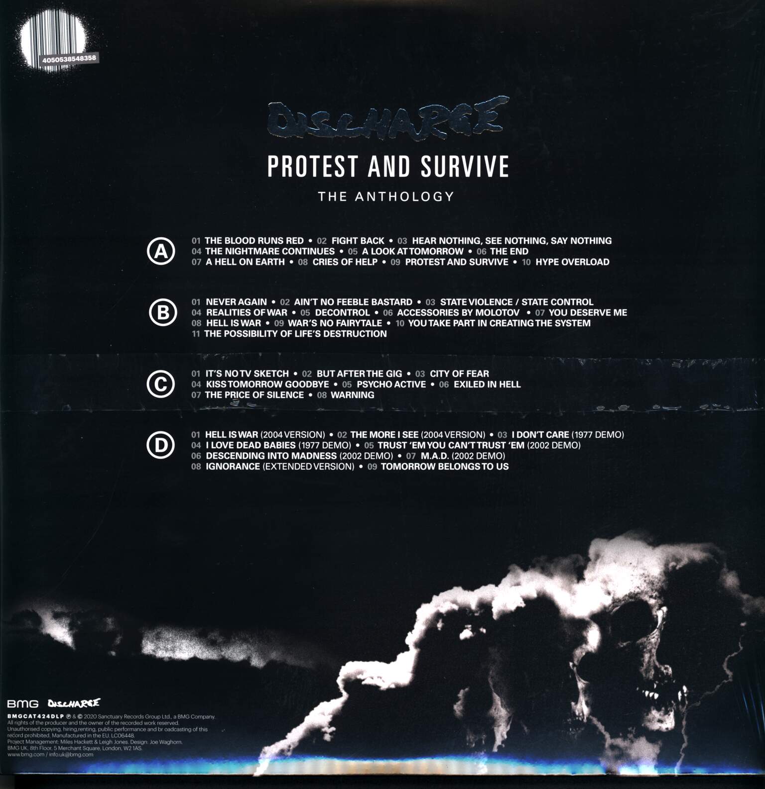 Discharge: Protest And Survive: The Anthology, 2×LP (Vinyl)