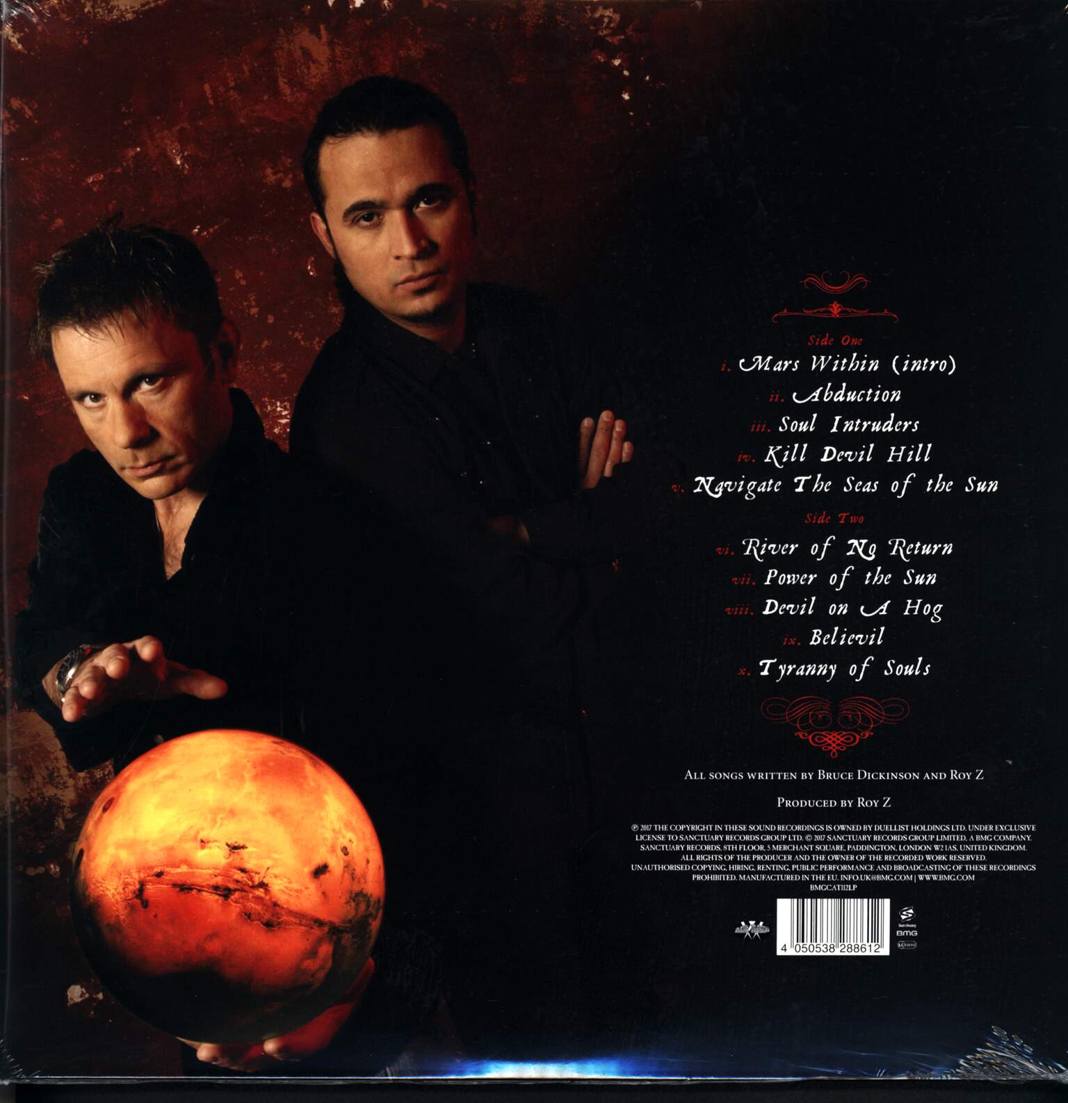 Bruce Dickinson: Tyranny Of Souls, 1×LP (Vinyl)