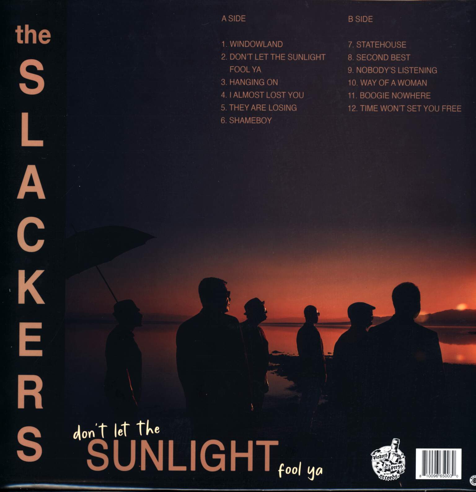 The Slackers: Don't Let The Sunlight Fool Ya, 1×LP (Vinyl)
