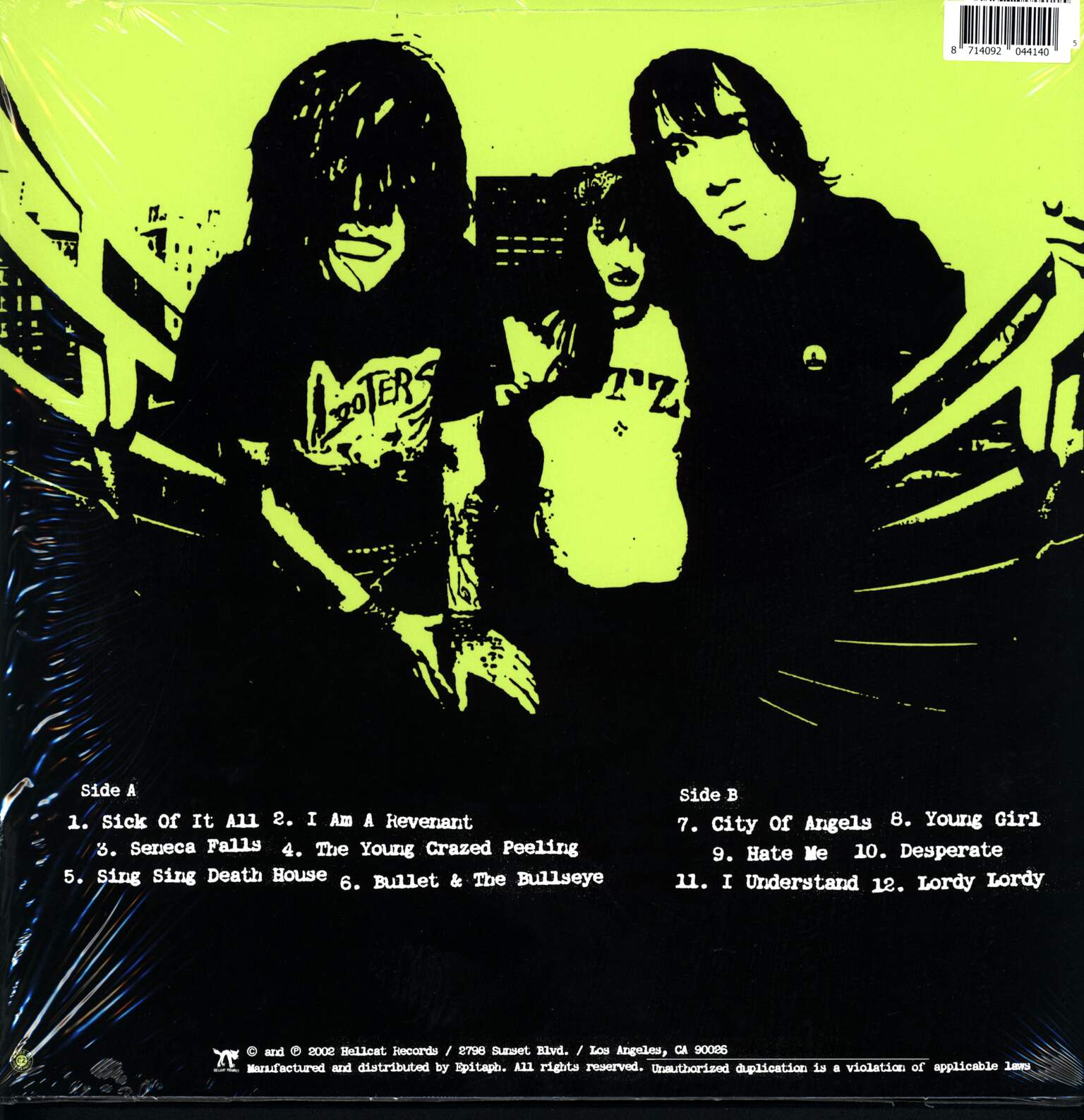 The Distillers: Sing Sing Death House, 1×LP (Vinyl)