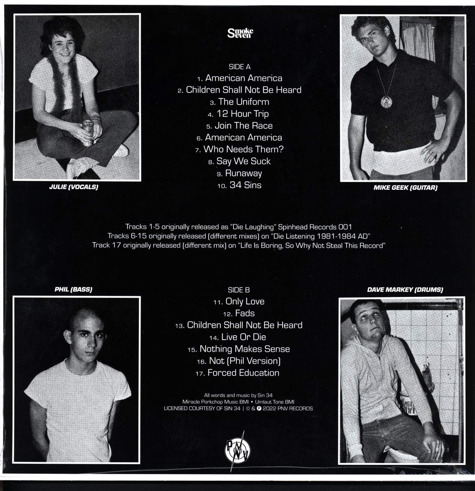 Sin 34: Die Laughing Expanded, 1×LP (Vinyl)