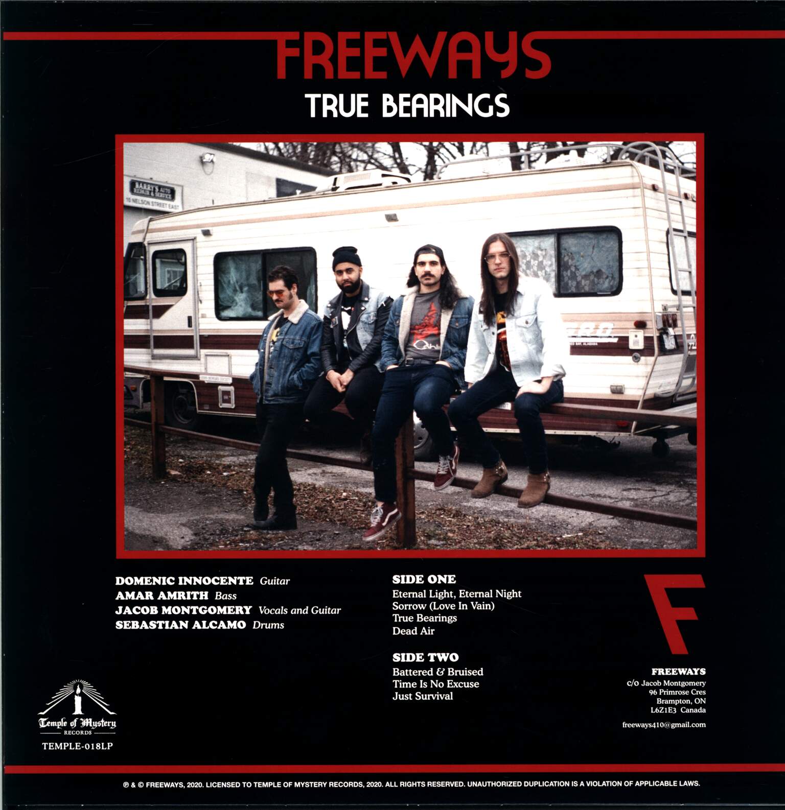 Freeways: True Bearings, 1×LP (Vinyl)