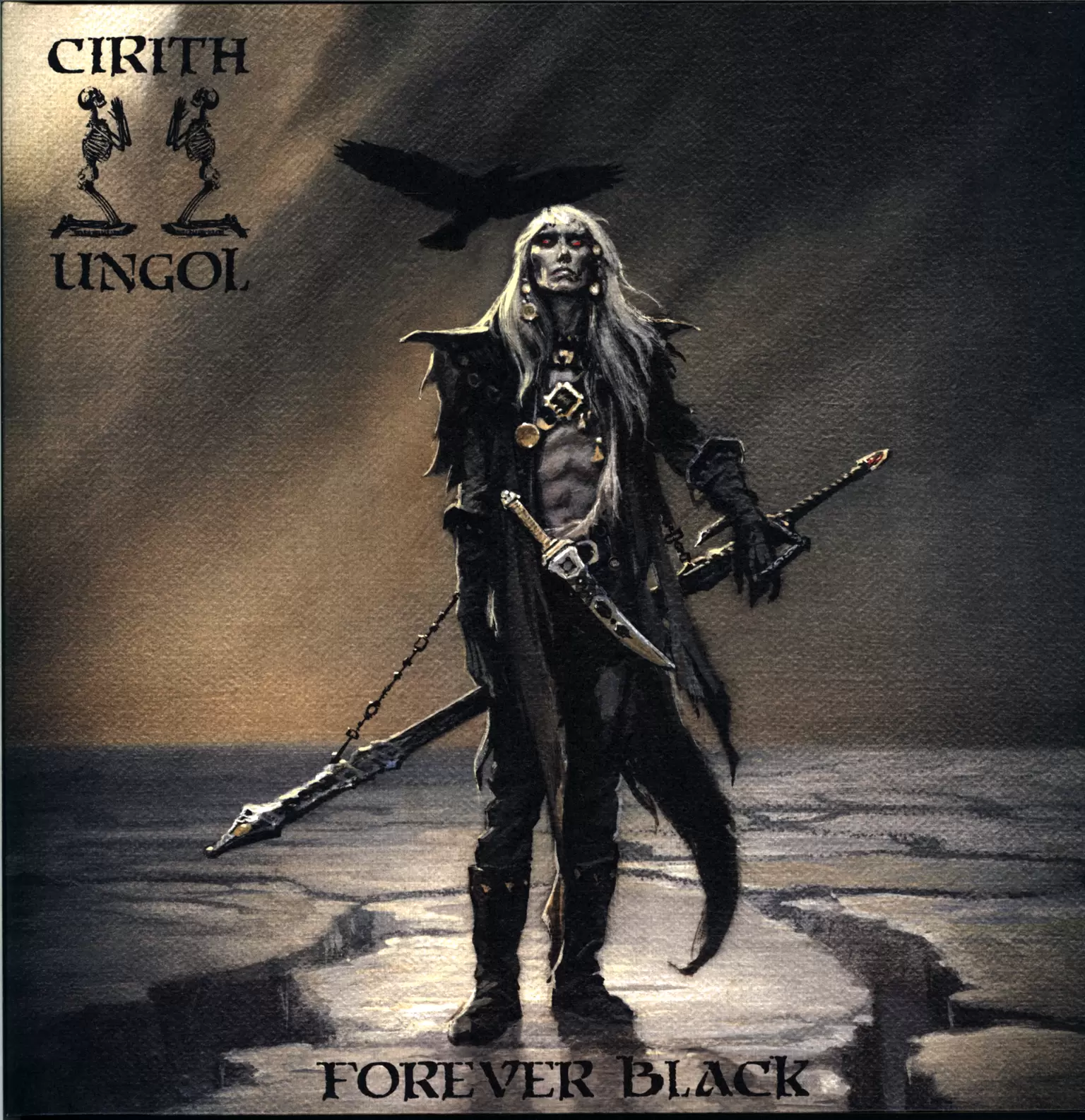 Cirith Ungol: Forever Black, 1×LP (Vinyl)