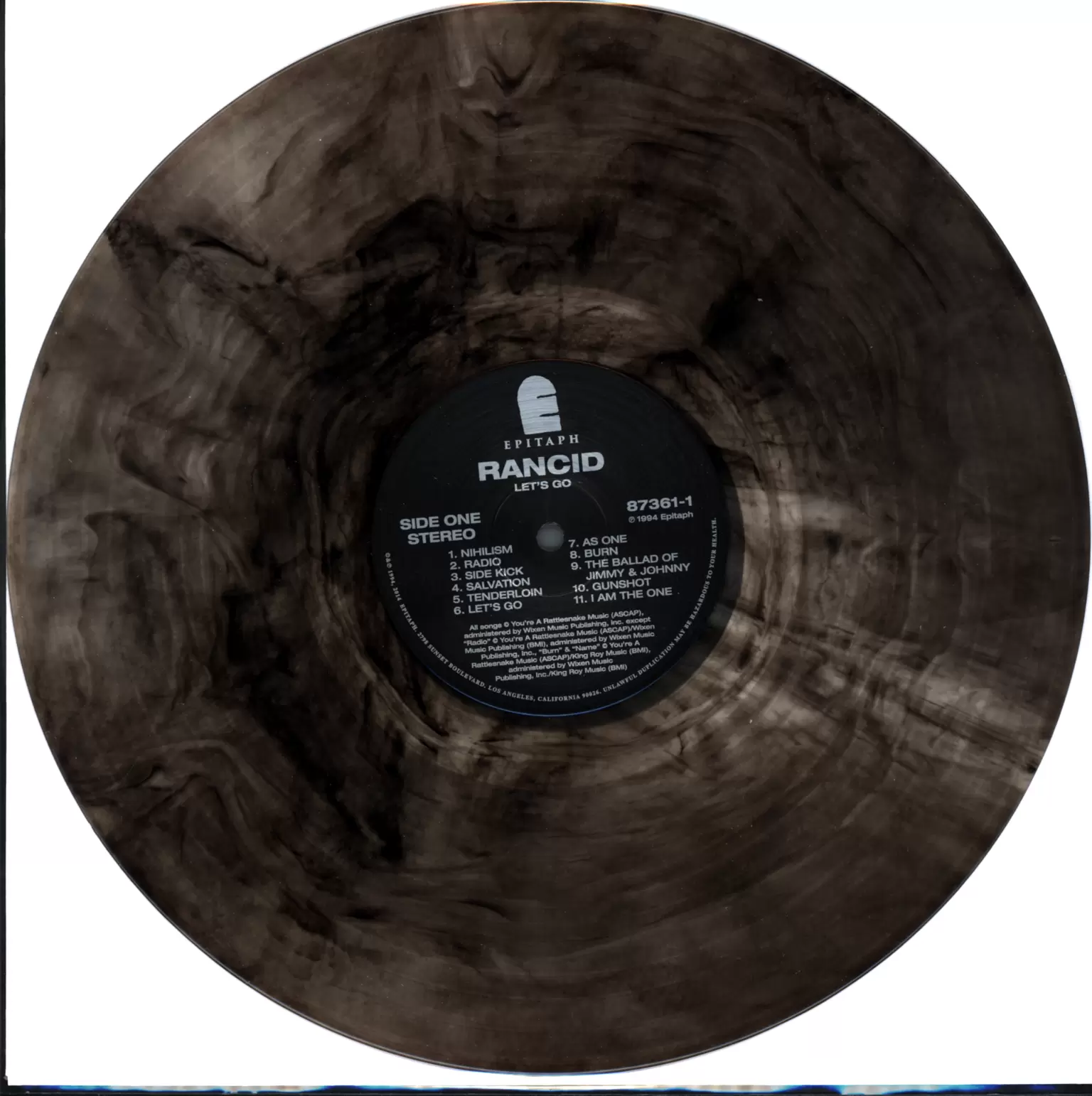Rancid: Let's Go, 1×LP (Vinyl)