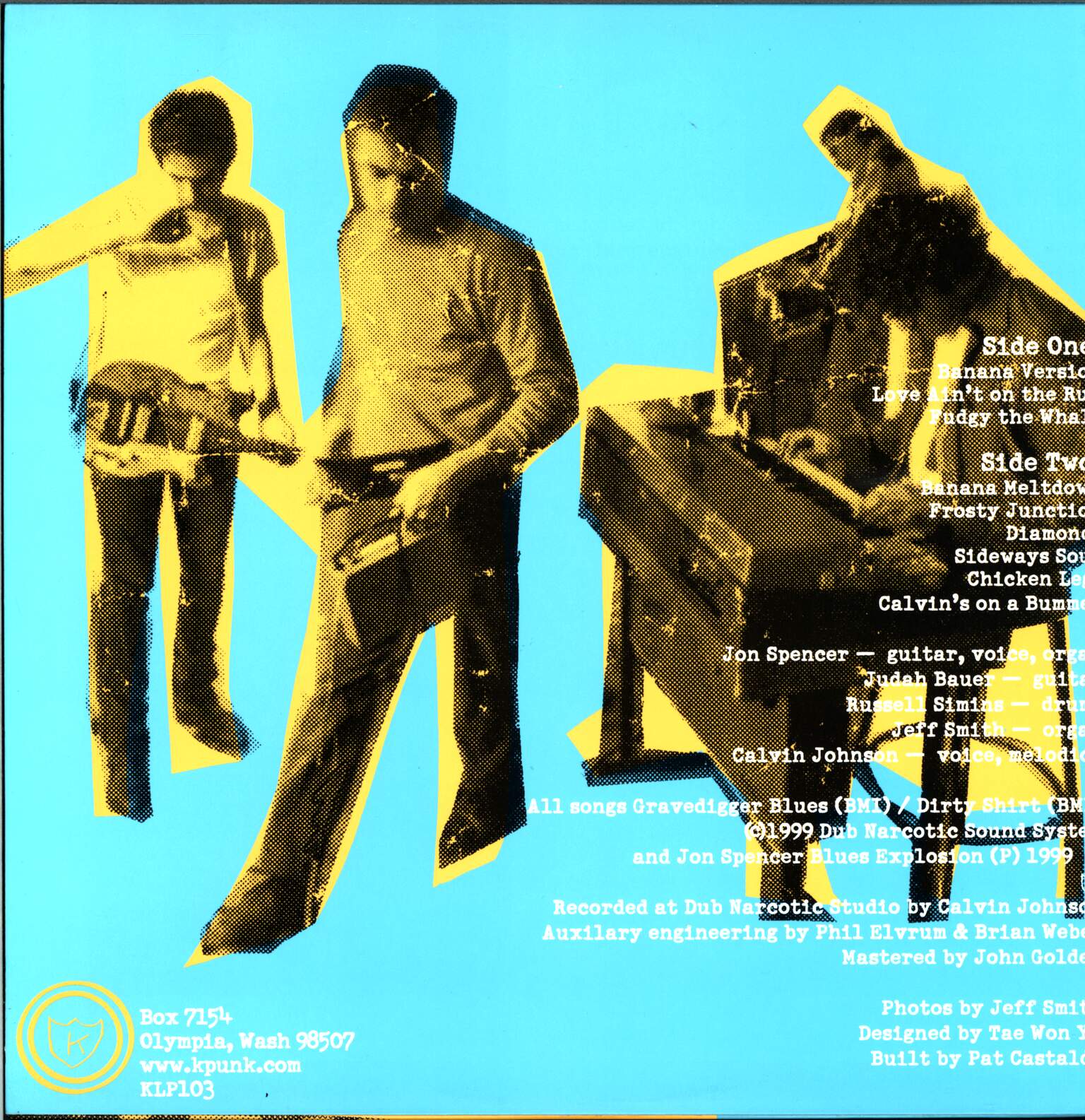 Dub Narcotic Sound System: Sideways Soul: Dub Narcotic Sound System Meets The Jon Spencer Blues Explosion In A Dancehall Style!, 1×LP (Vinyl)