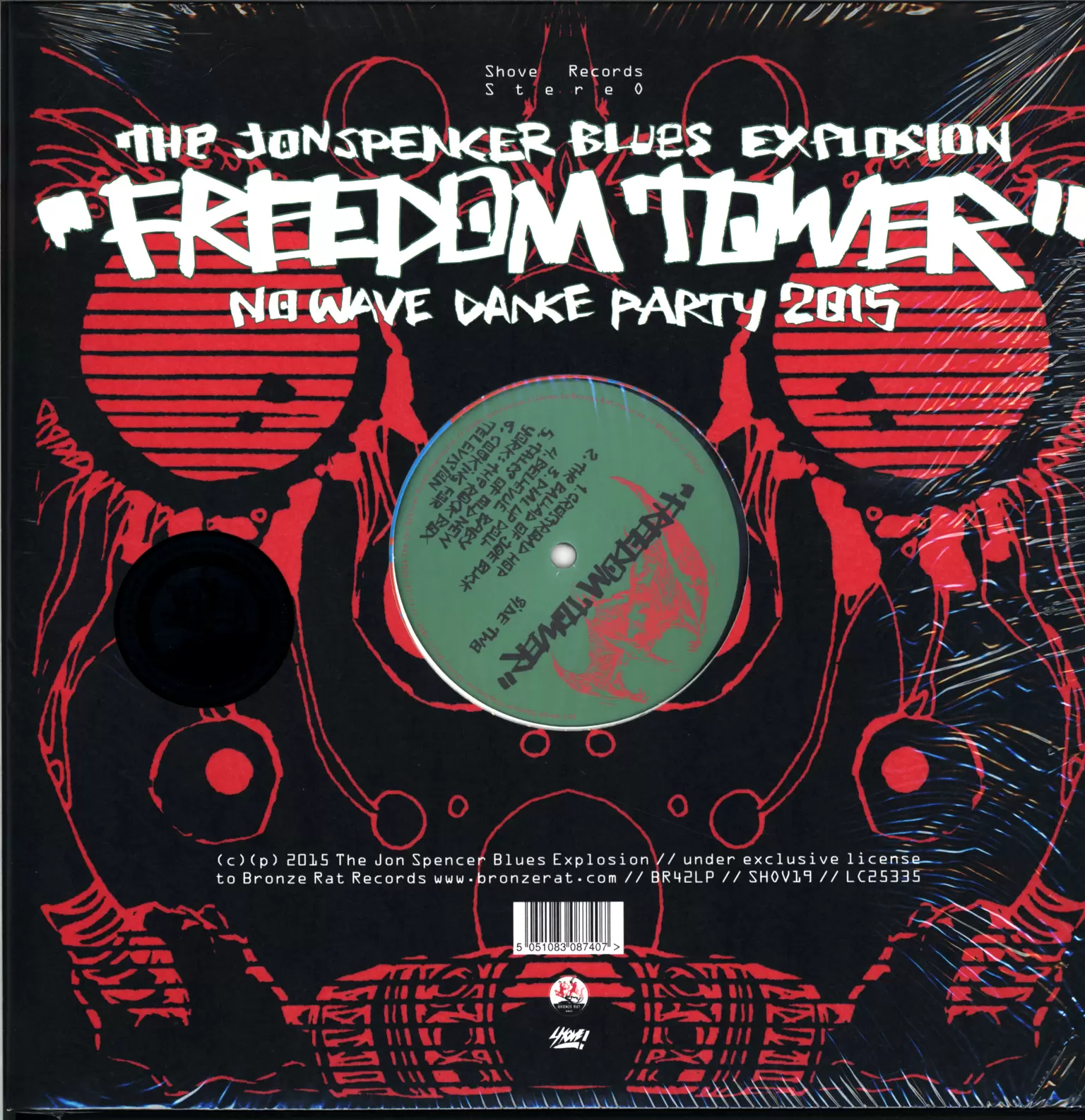 The Jon Spencer Blues Explosion: Freedom Tower-No Wave Dance Party 2015, 1×LP (Vinyl)